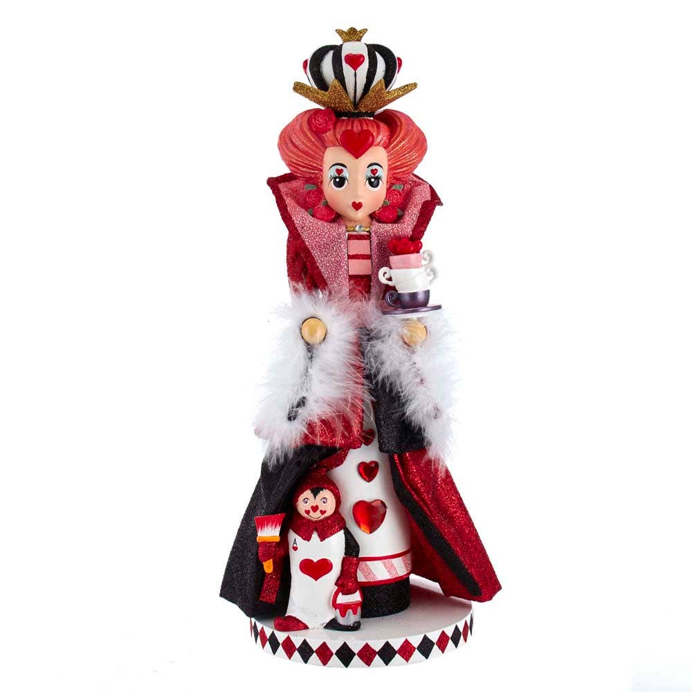17.5&amp;quot;HOLLYWOOD QUEEN OF HEART NUTCRACKER