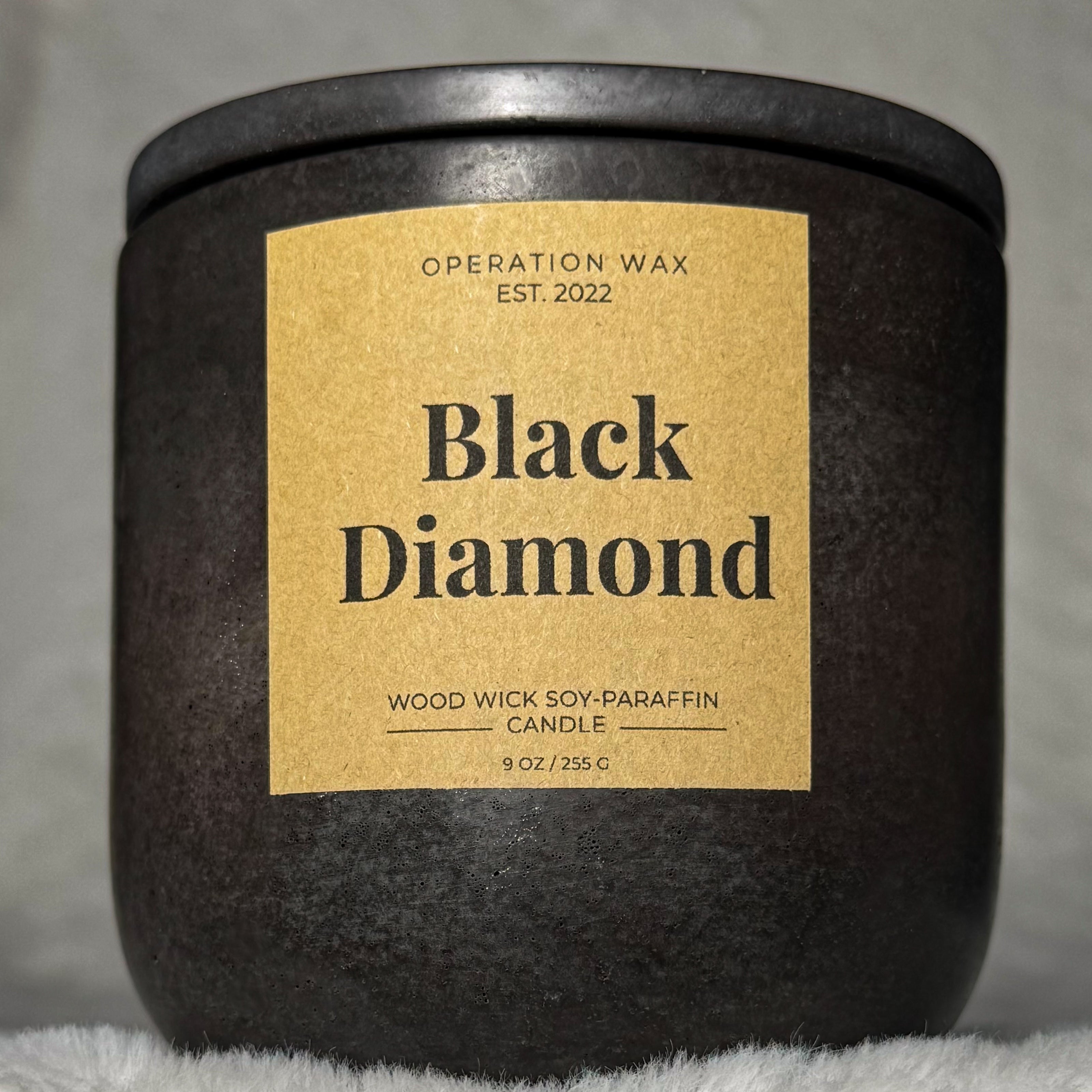 Black Diamond Candle