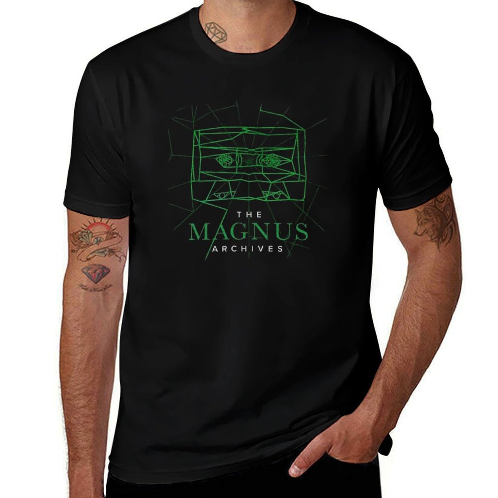 [Transparent] The Magnus Archives Logo (Season 5)  Cotton T-Shirt