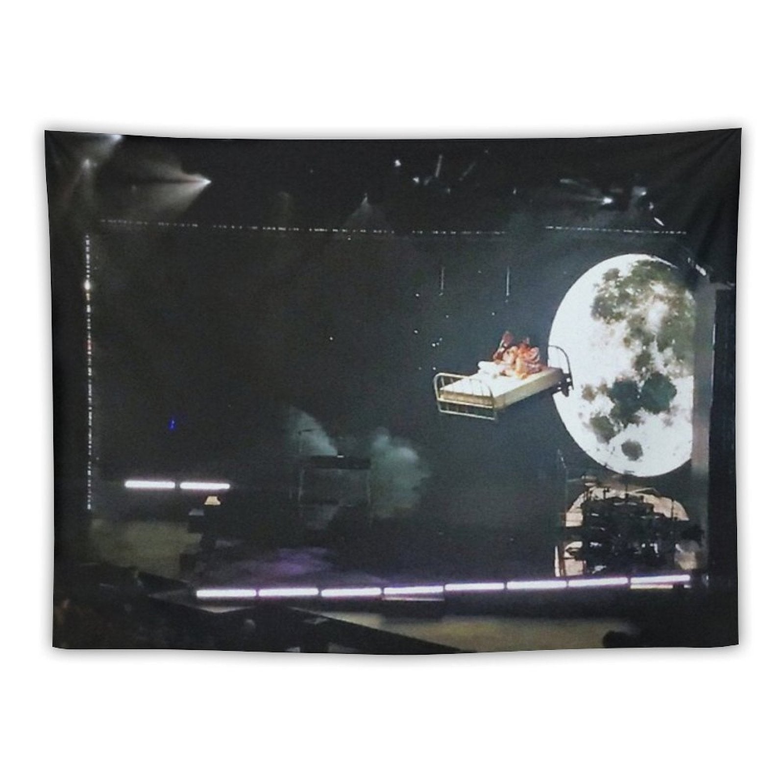 Billie Eilish Live Concert Tapestry