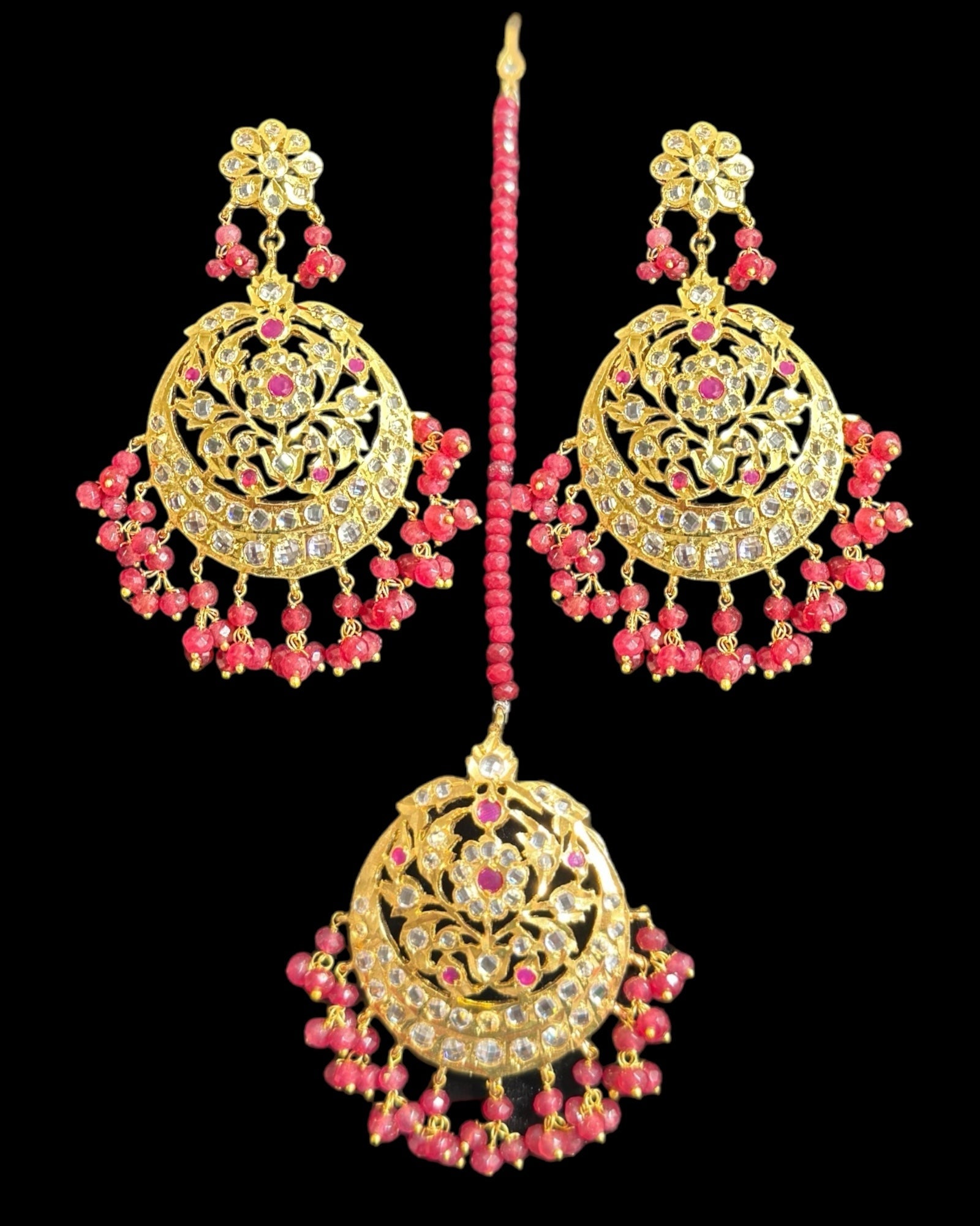 DJET87 Romana Gold-Plated Earrings &amp;amp; Tika Set ( READY TO SHIP )