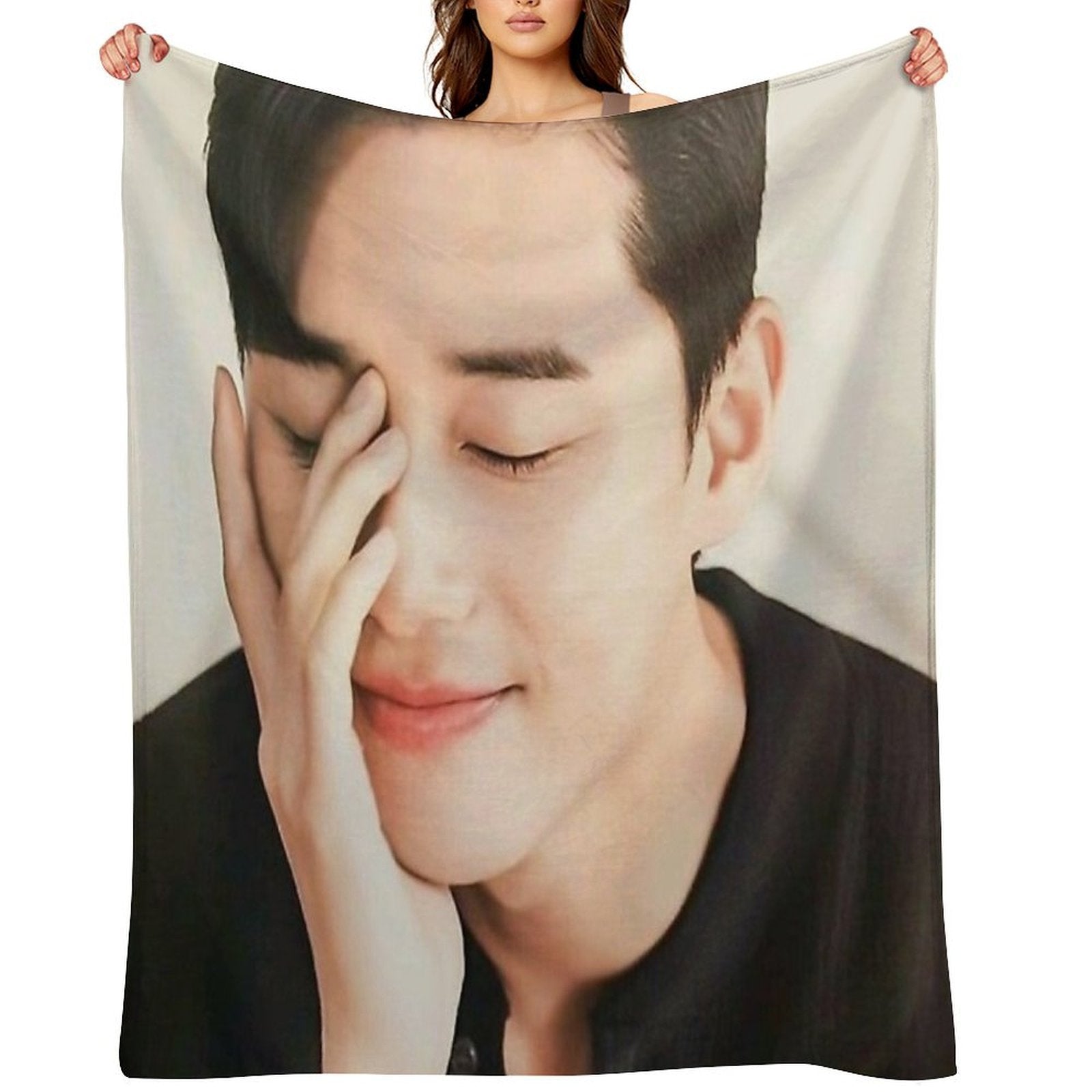 Actor Park Seo-joon Throw Blanket