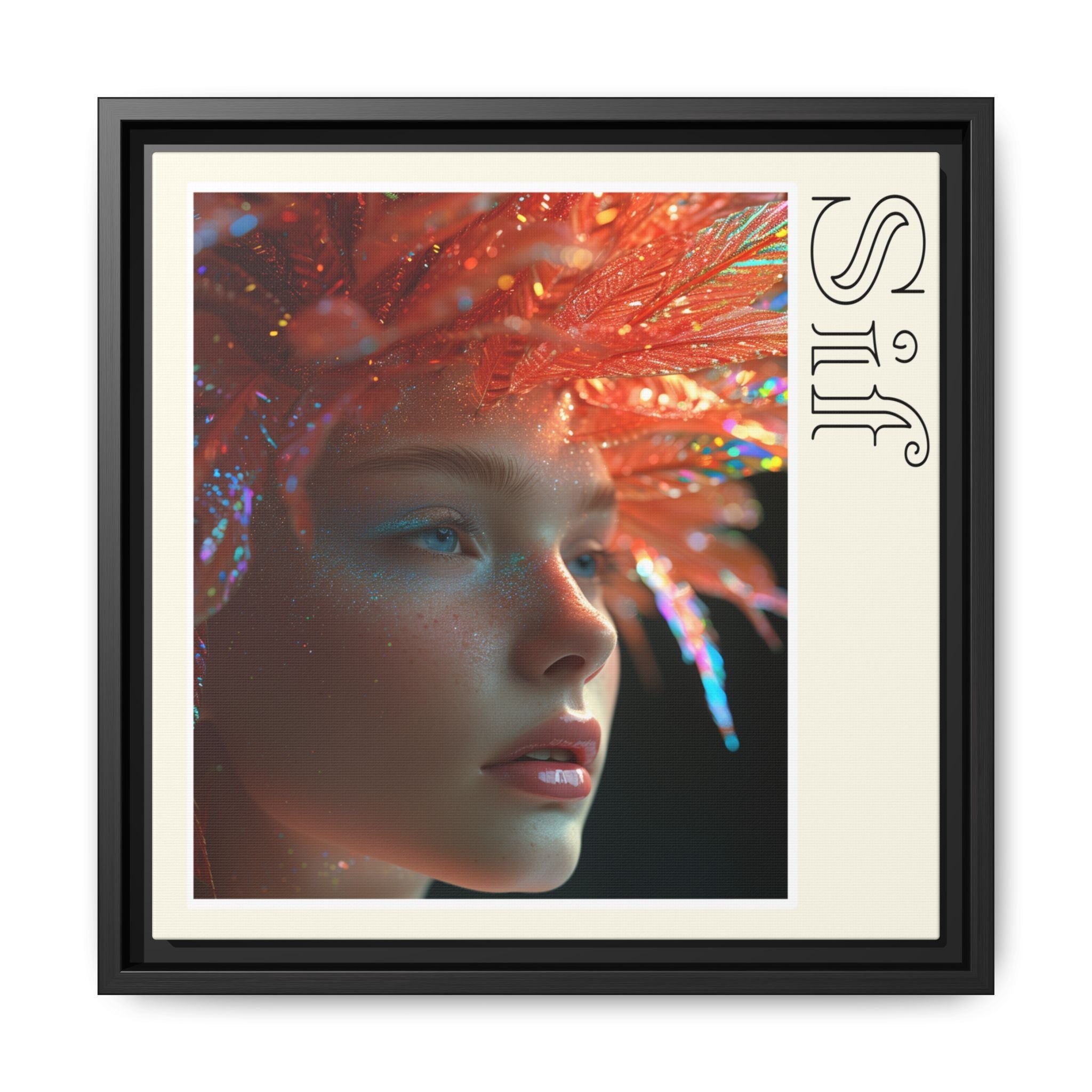 Sif Aziza &amp;amp; Fae Matte Canvas Framed