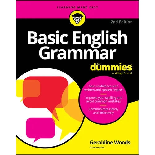 Basic English Grammar for Dummies - Paperback