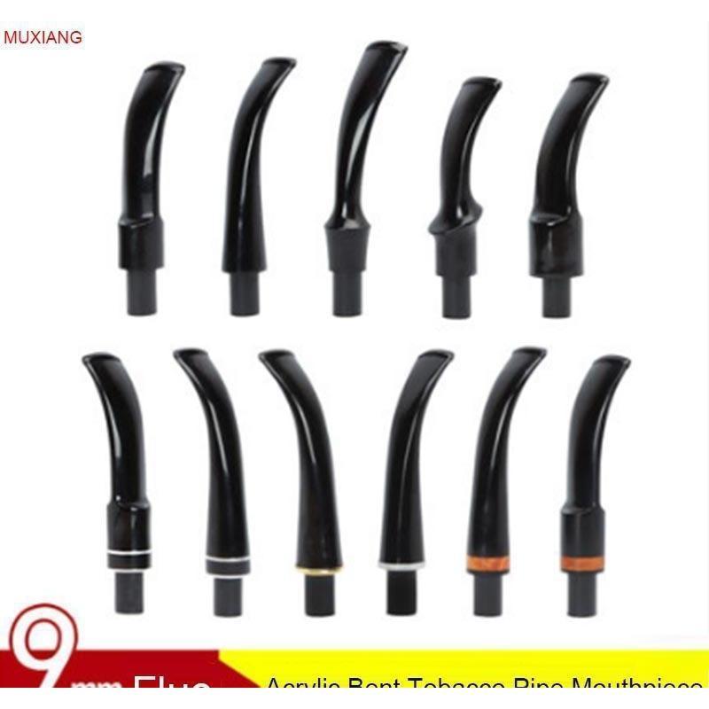 9MM Pipe Mouthpiece Fancy Collection - 13 Styles