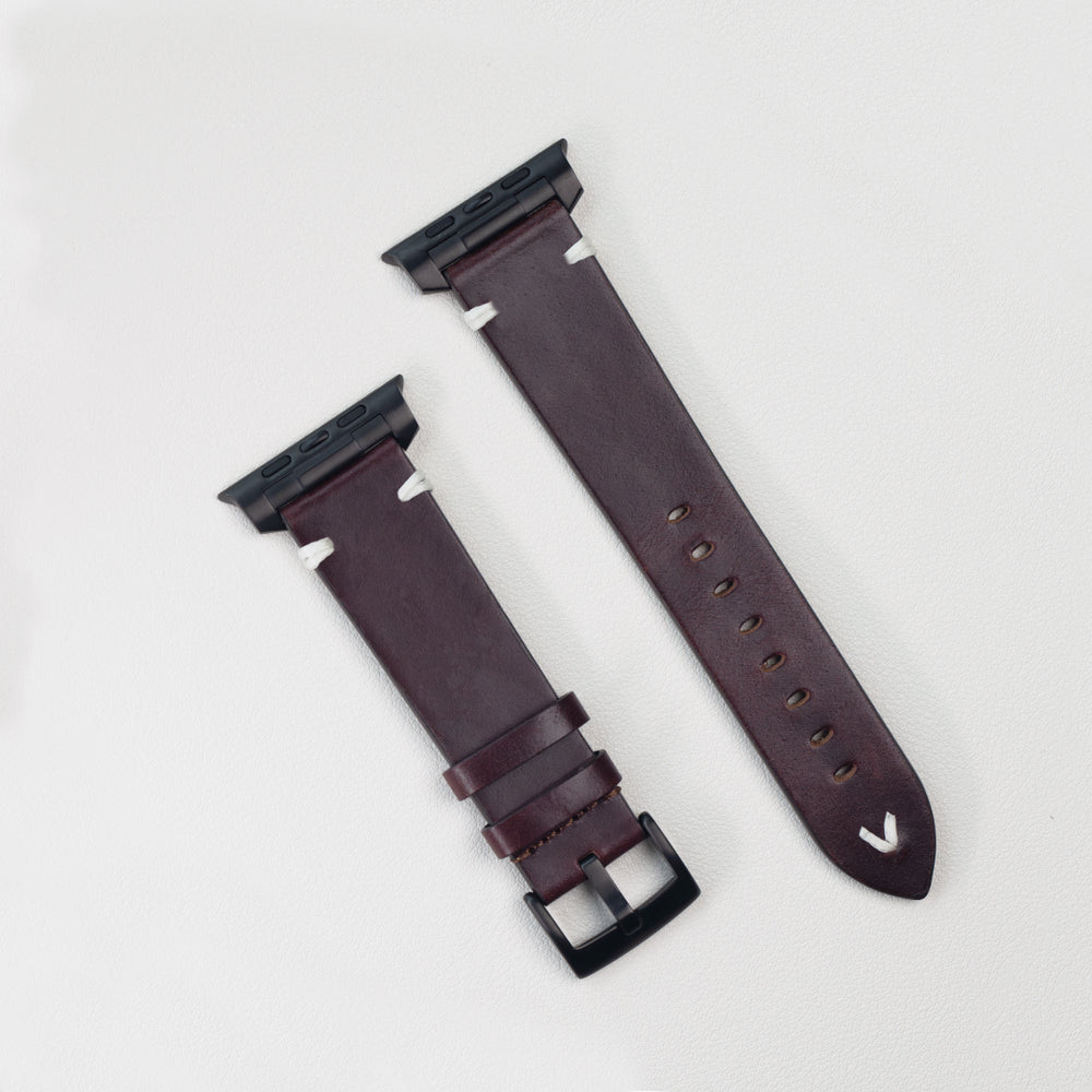 Quick-Release Genuine Leather Band T02 for Apple Watch