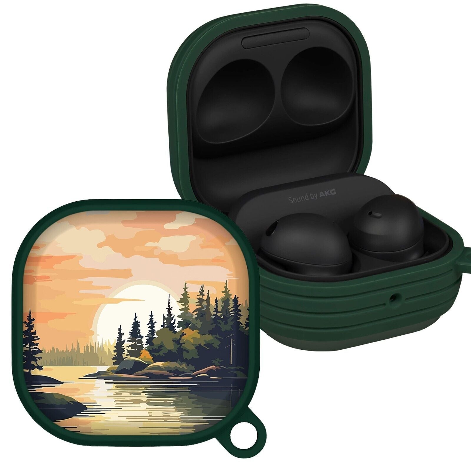 National Parks Isla Royale HDX Samsung Galaxy Buds Pro &amp;amp; Buds Live Case Cover