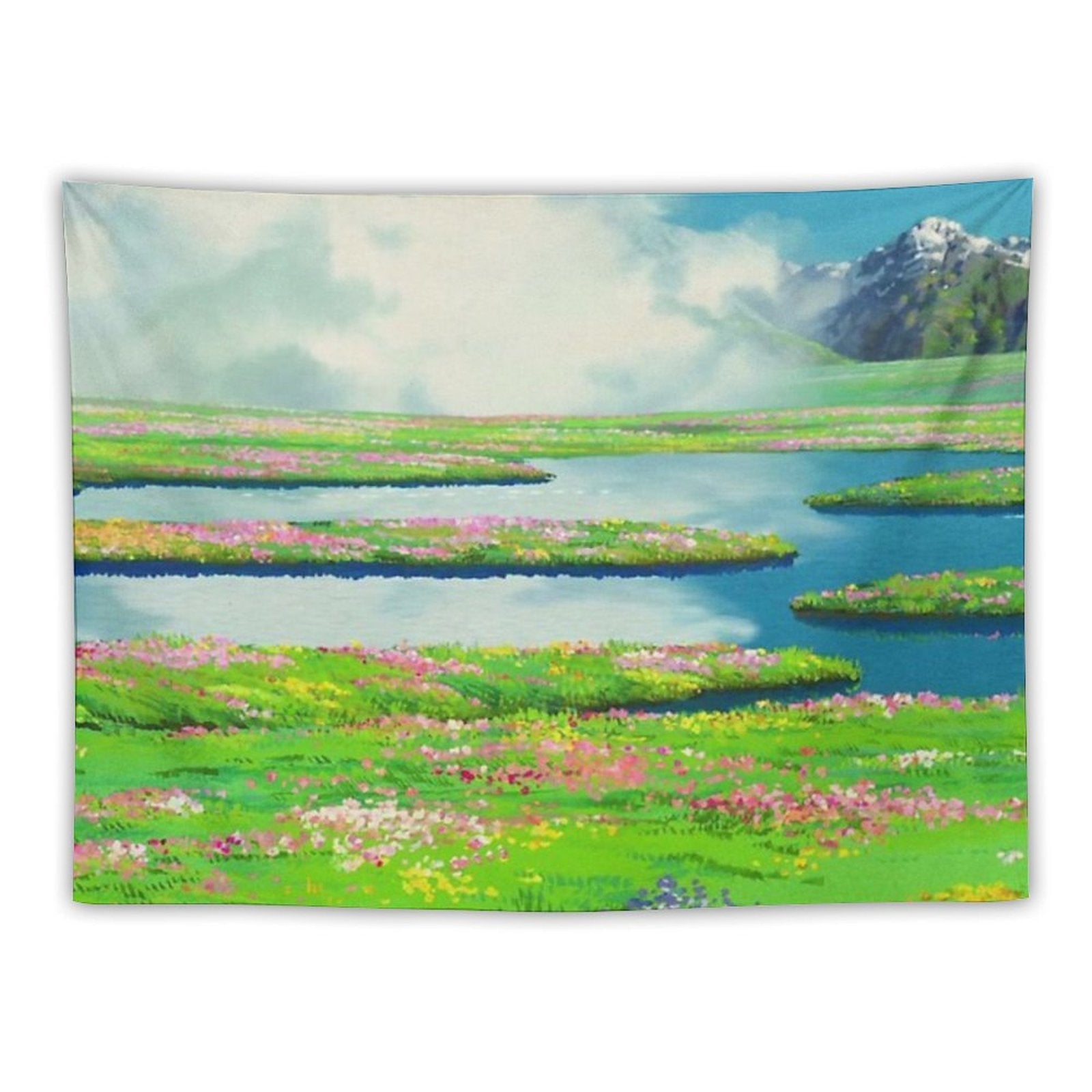 Anime Landscape Tapestry