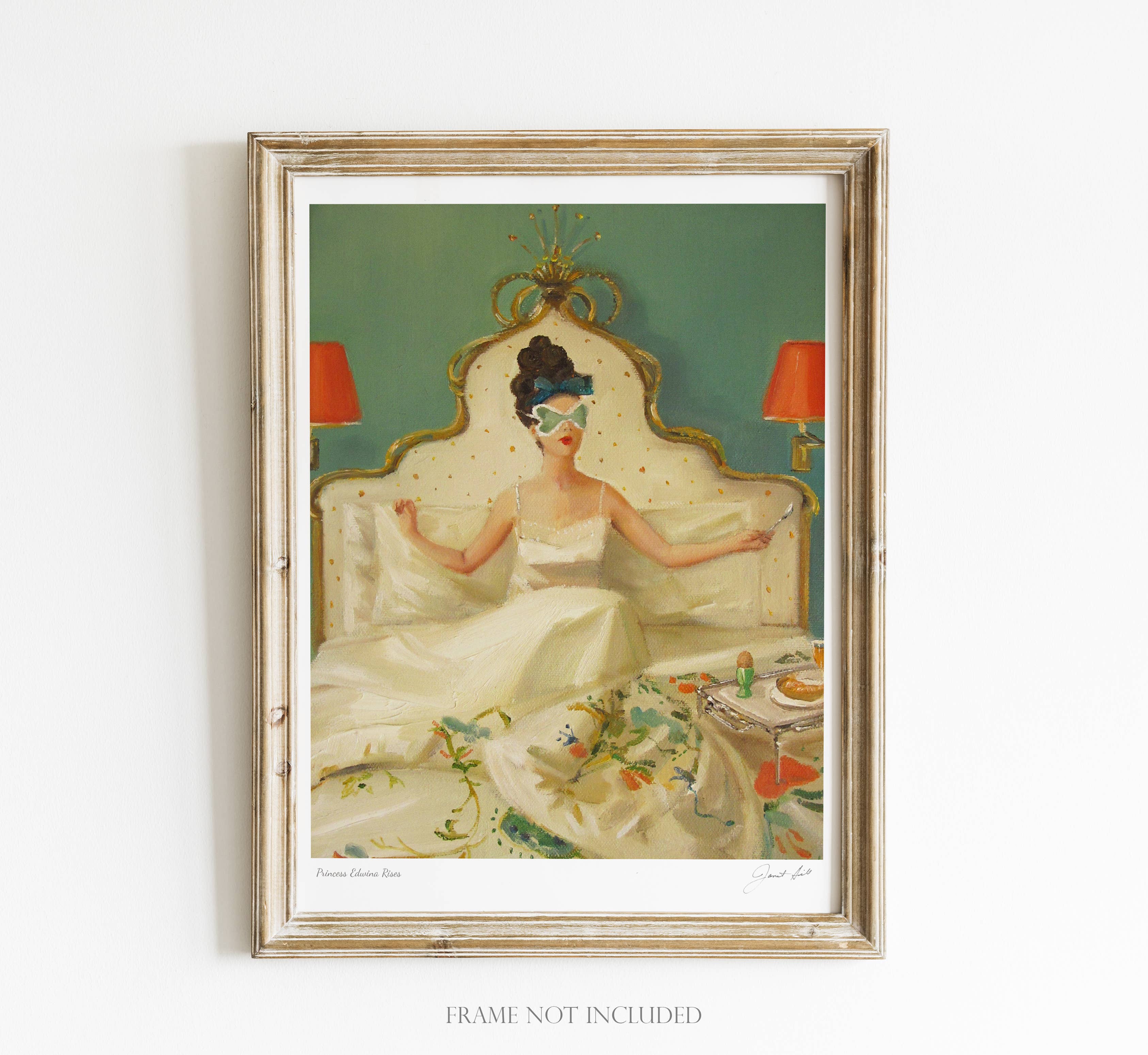 Princess Edwina Rises Art Print - 8.5&amp;quot; X 11&amp;quot;