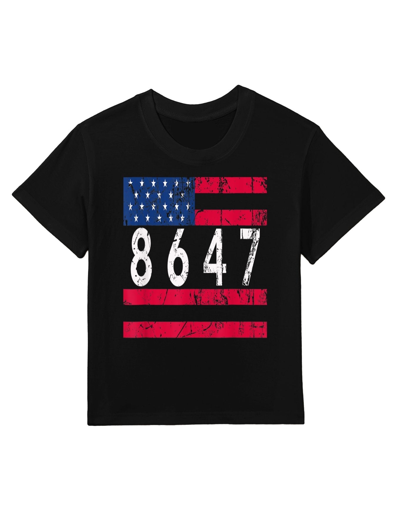 Anti Trump Impeach 47 8647 86 47 47th President US Kids T-Shirt