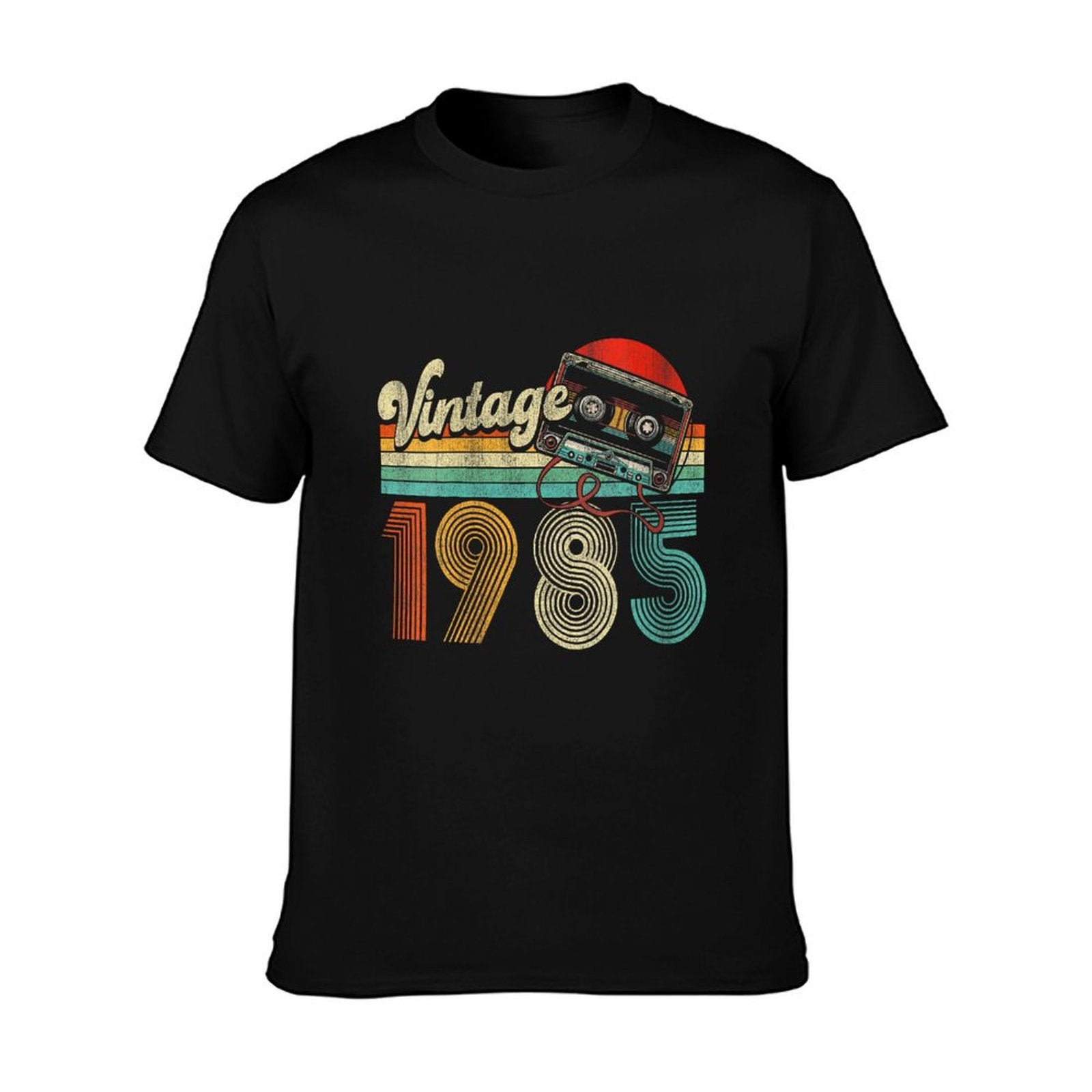 Womens 40 Years Old Gifts Vintage 1985 40th Birthday Cassette Tape  Eco-friendly Material T-Shirt