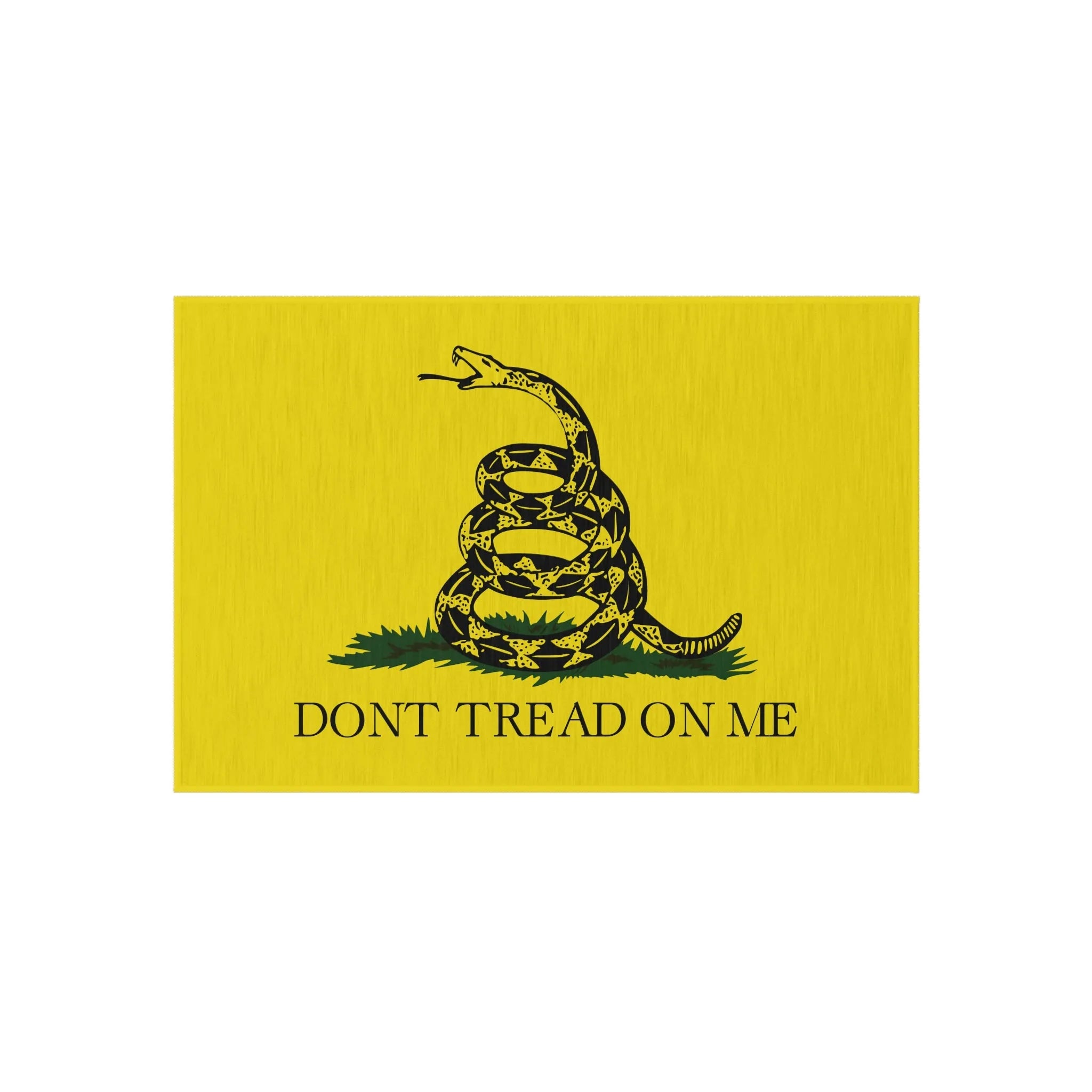 Don&amp;#39;t Tread on Me Outdoor Mat