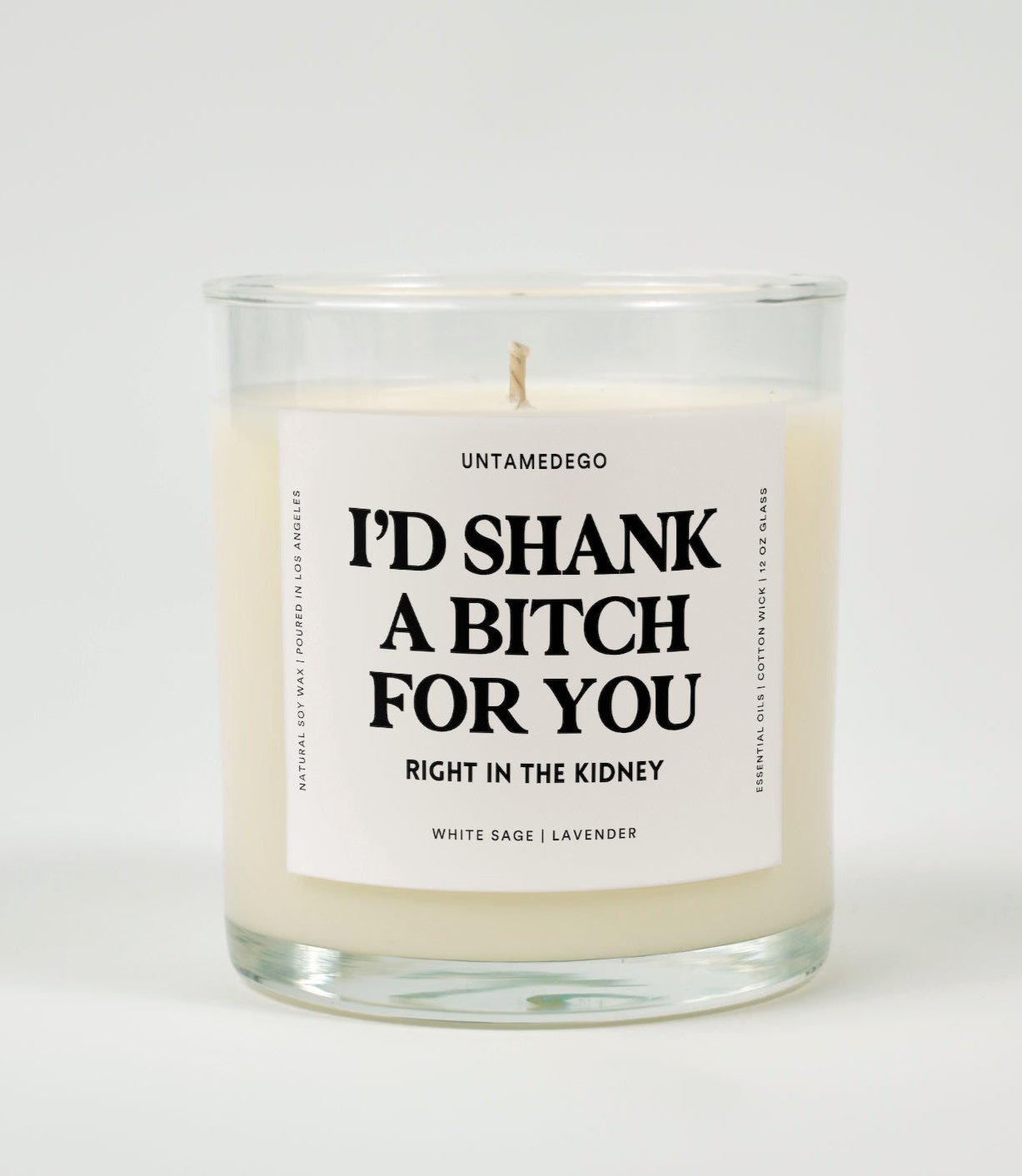I&amp;#39;d Shank A Bitch For You Right In The Kidney | Funny Candle