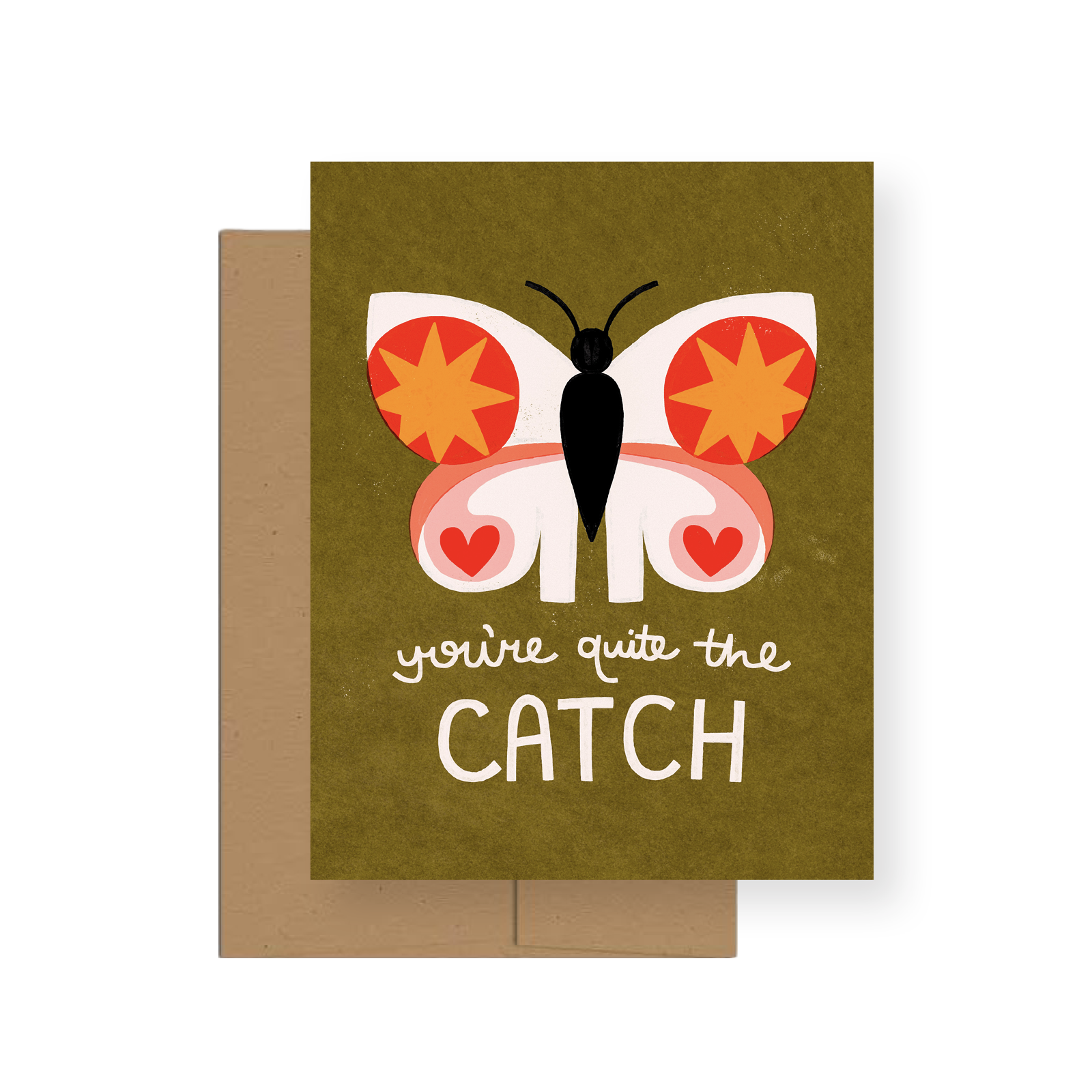 Catch — A2 Greeting Card