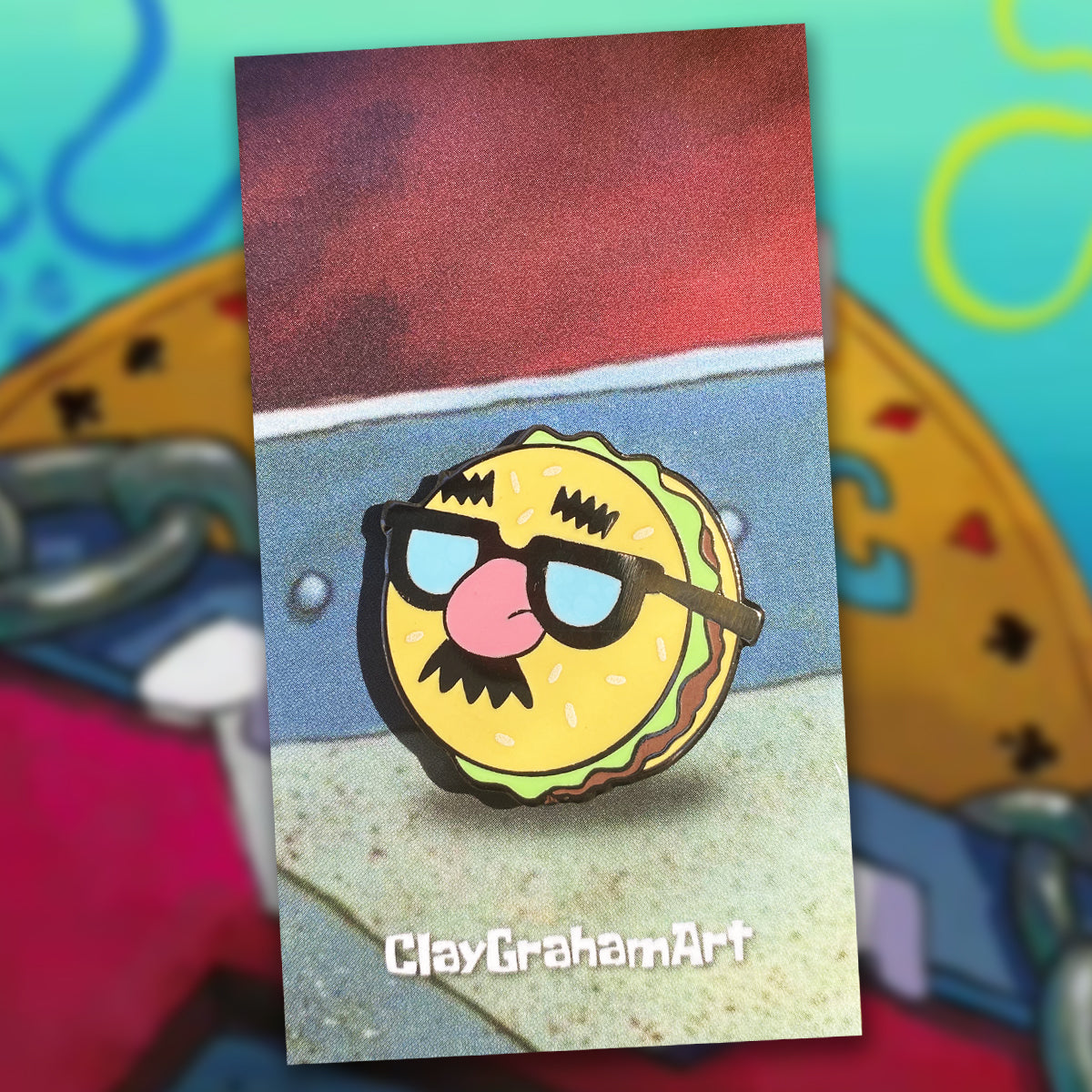 Masked Patty / Are You a Magician?! 1.25&amp;quot; Hard Enamel Pin