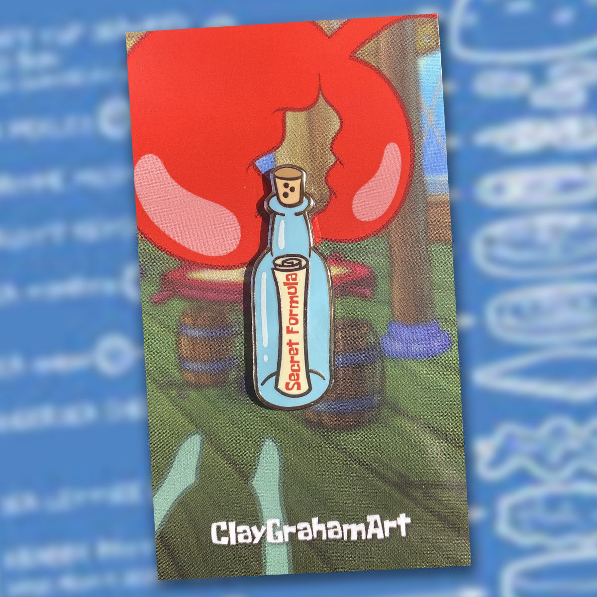 Secret Formula 1.5&amp;quot; Hard Enamel Pin