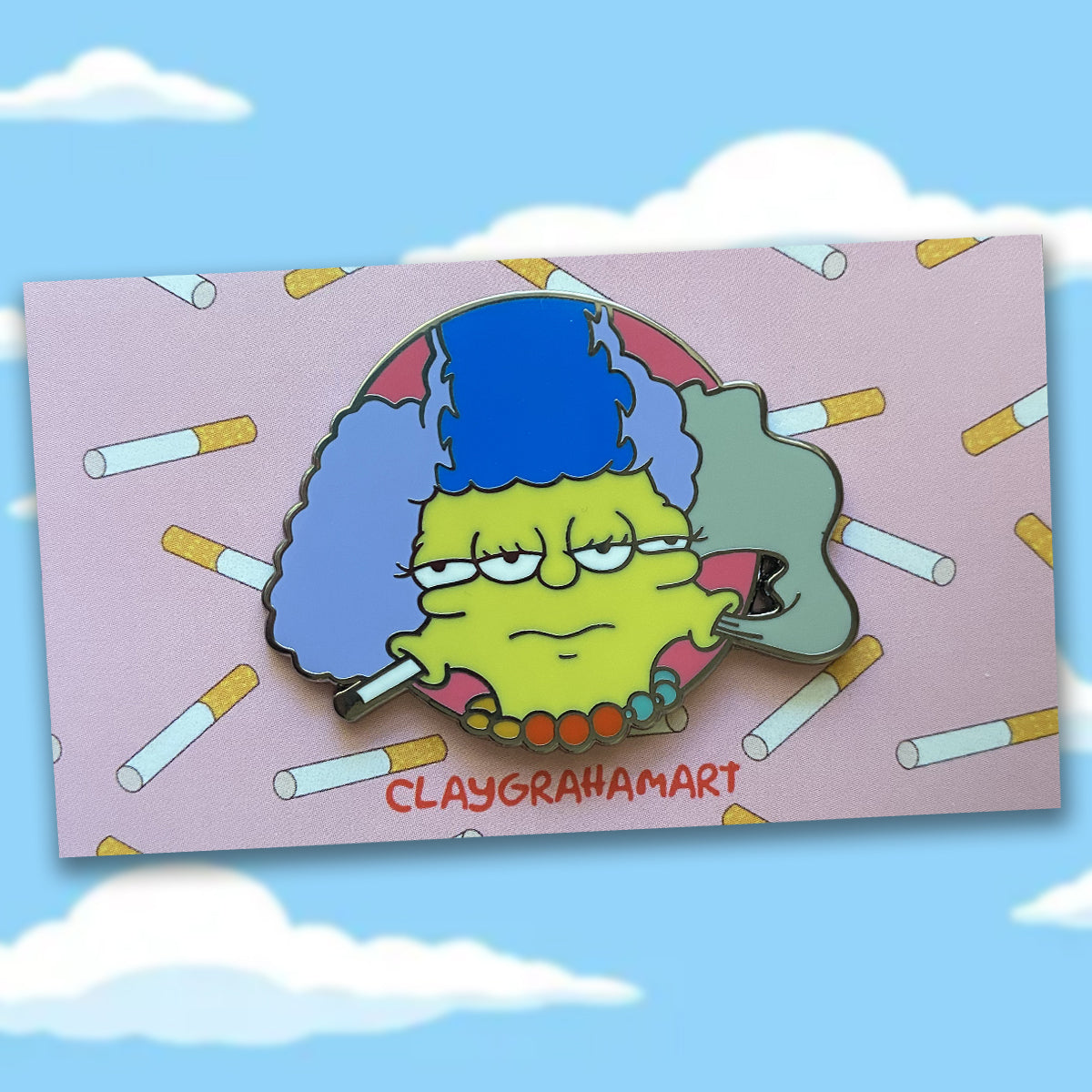 Bouvier Sisters 2&amp;quot; Hard Enamel Pin