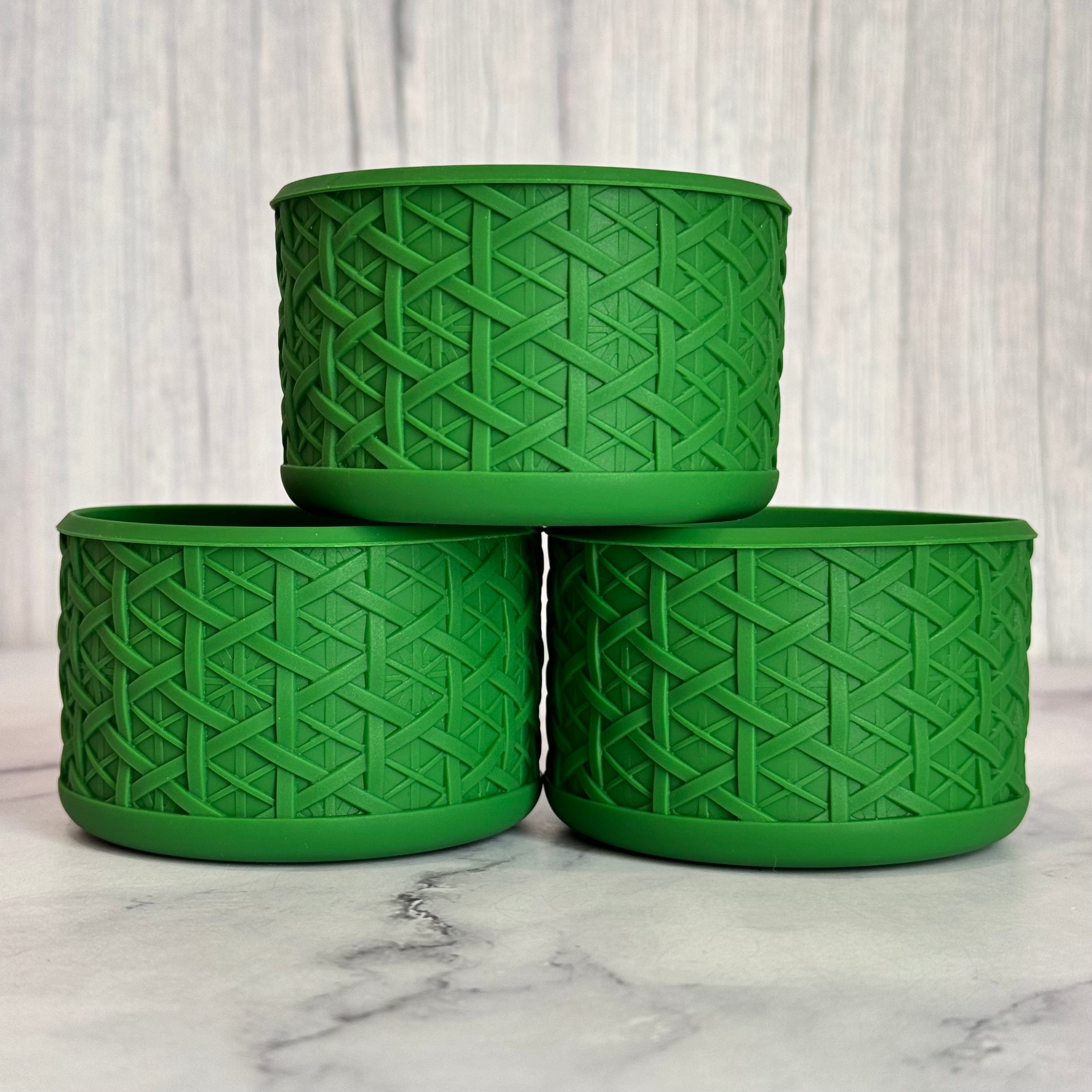 GREEN RATTAN Tumbler Boot  BY