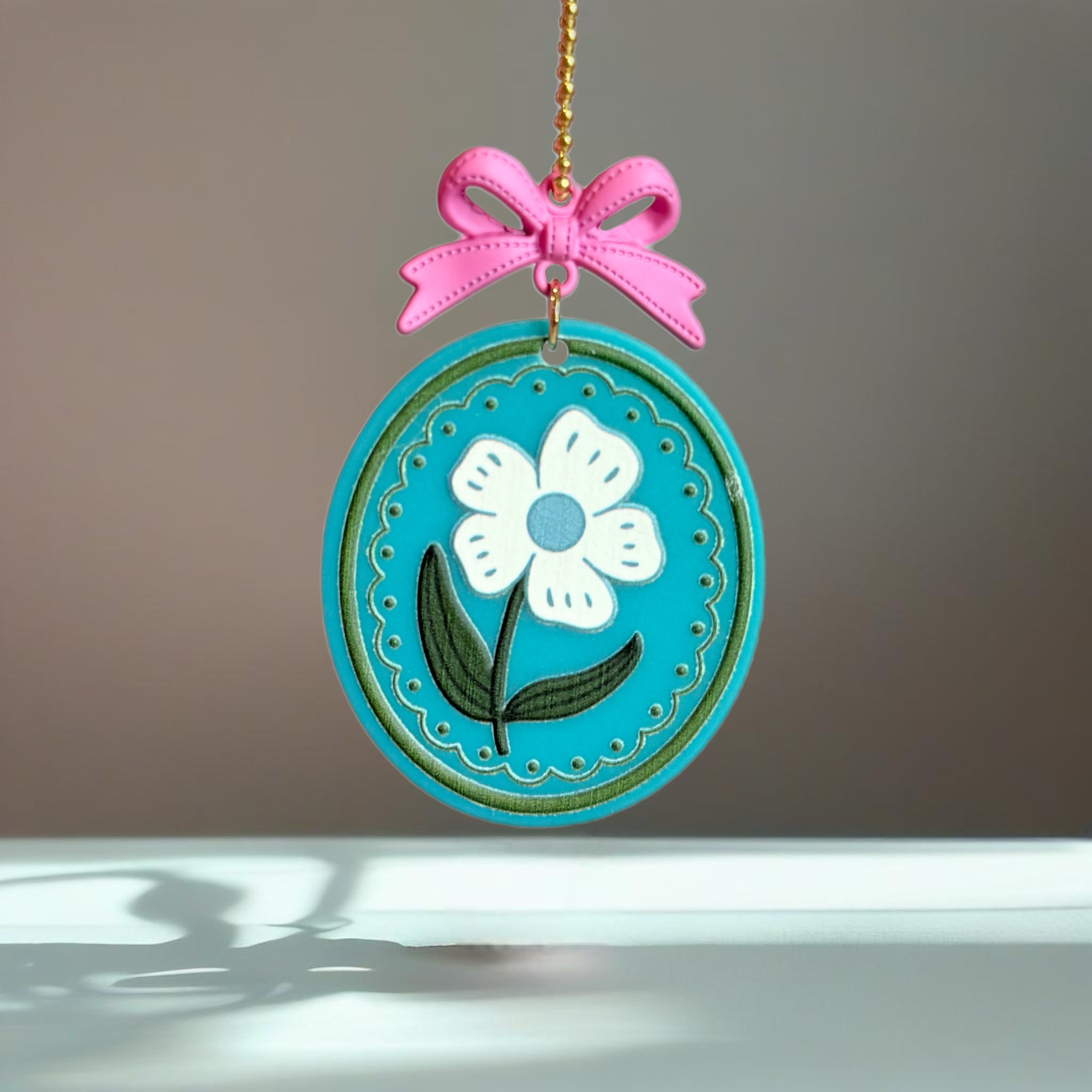 Daisy Charm - Tumbler Handle Charm