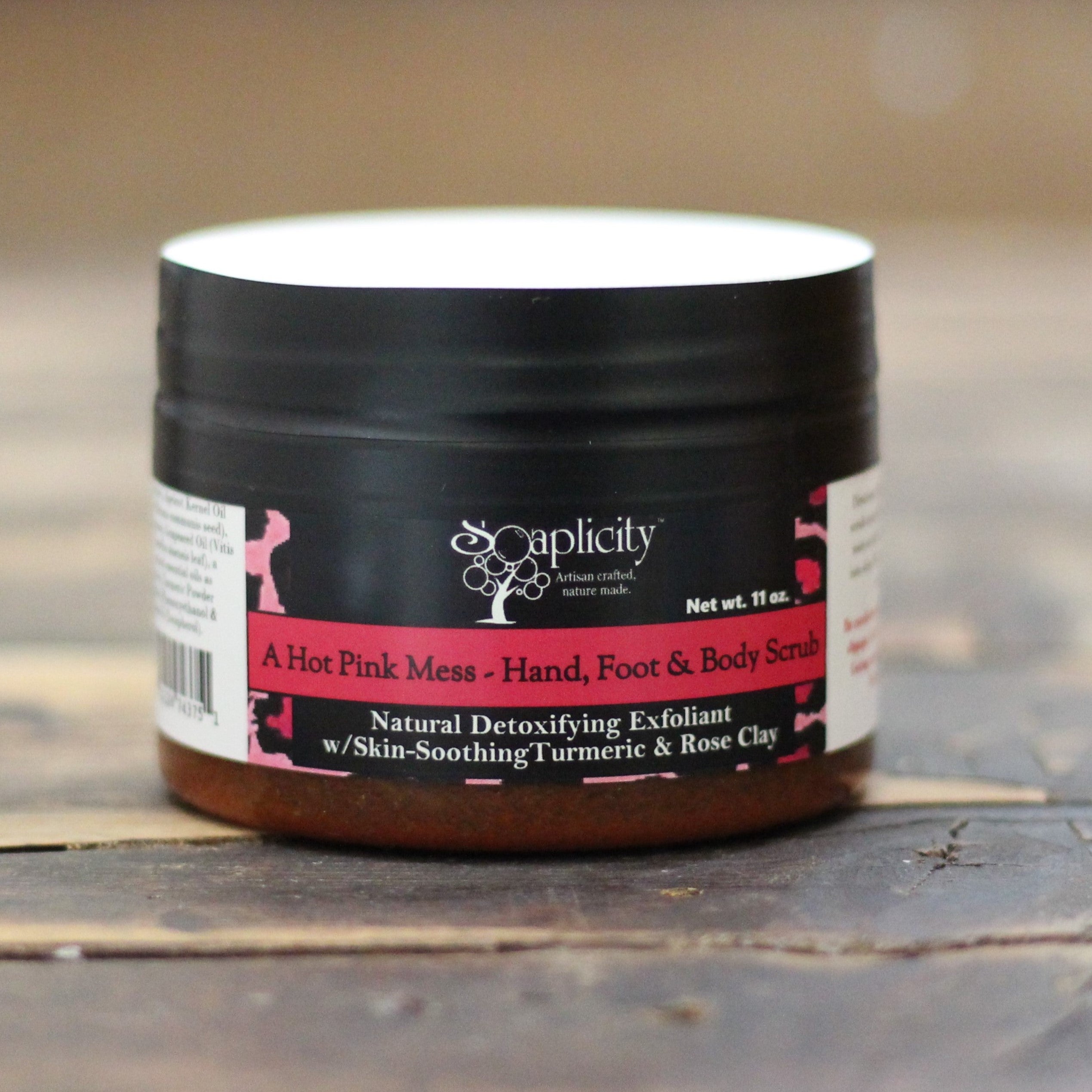 A Hot Pink Mess Hand, Foot &amp;amp; Body Sugar Scrub