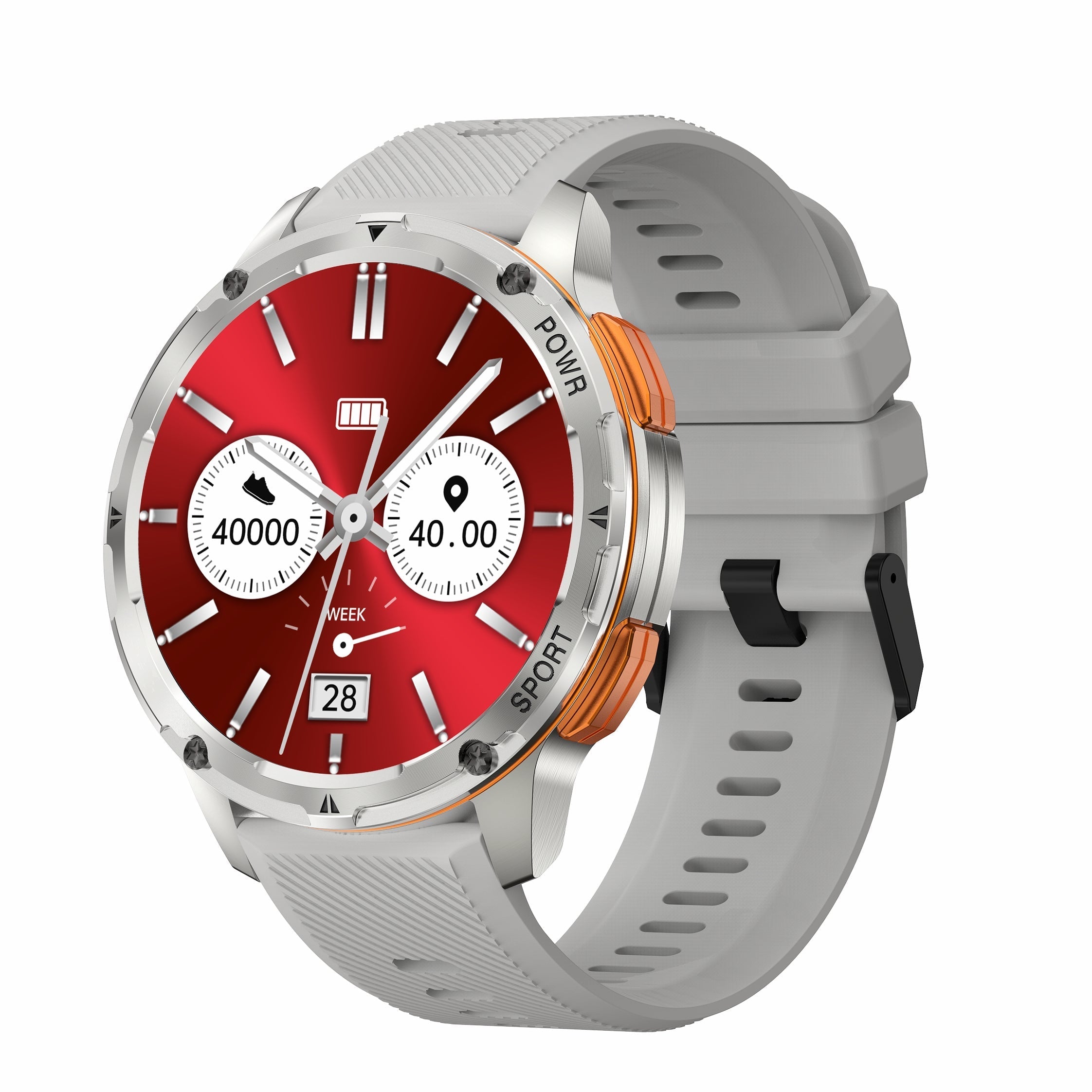 AK59 smart watch HD AMLOED screen heart rate blood pressure blood oxygen health monitoring Bluetooth call