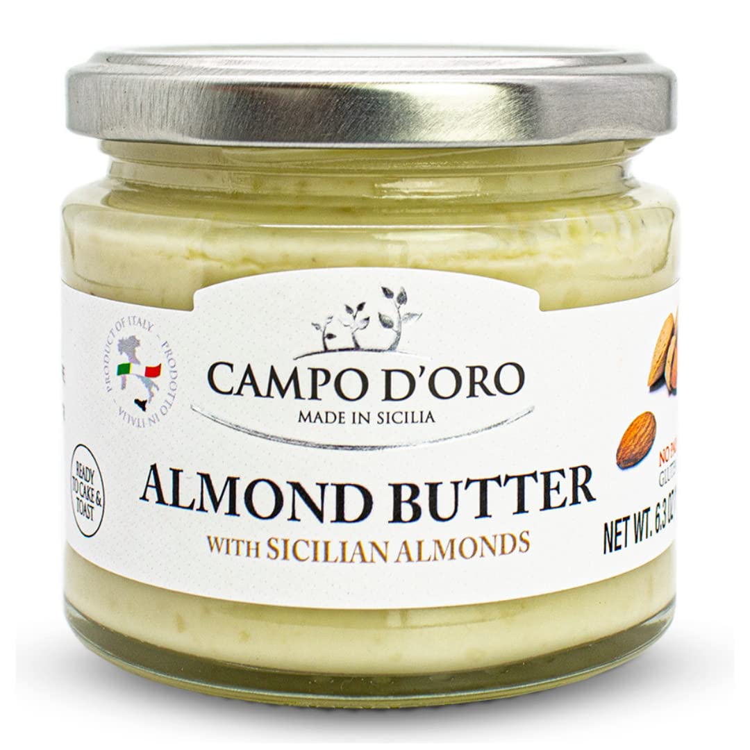 Campo D&amp;#39;Oro, Almond Butter Sweet Cream Spread 6.35 oz