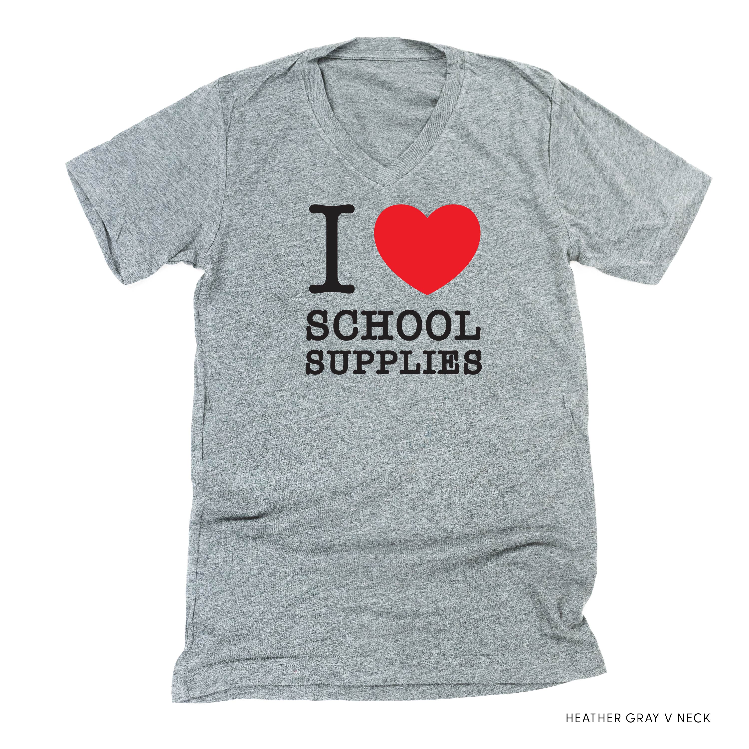 I ♥ School Supplies - Unisex Tee