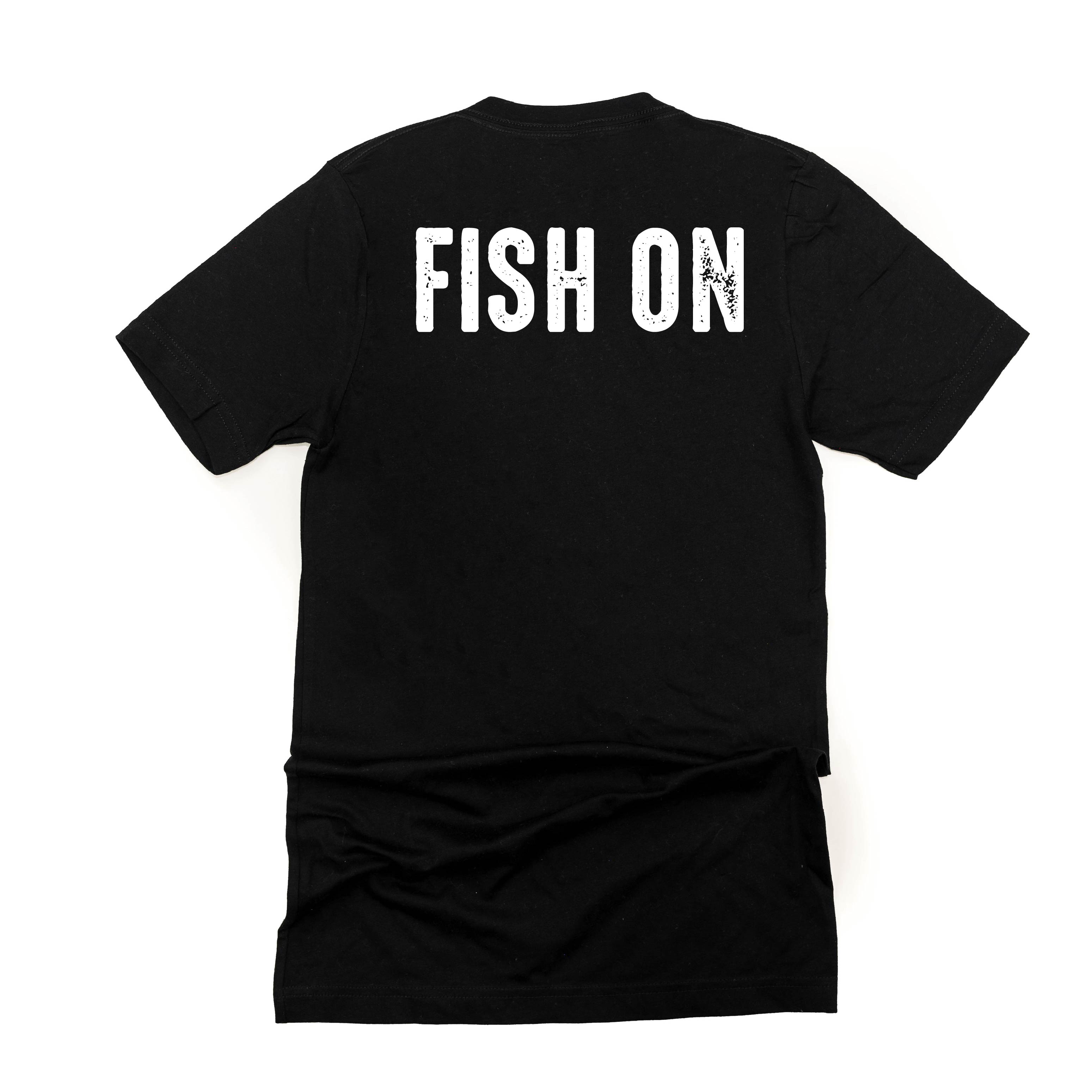 Mountain Fish &amp; Pole - Fish On (pf&amp;b) - Unisex Tee