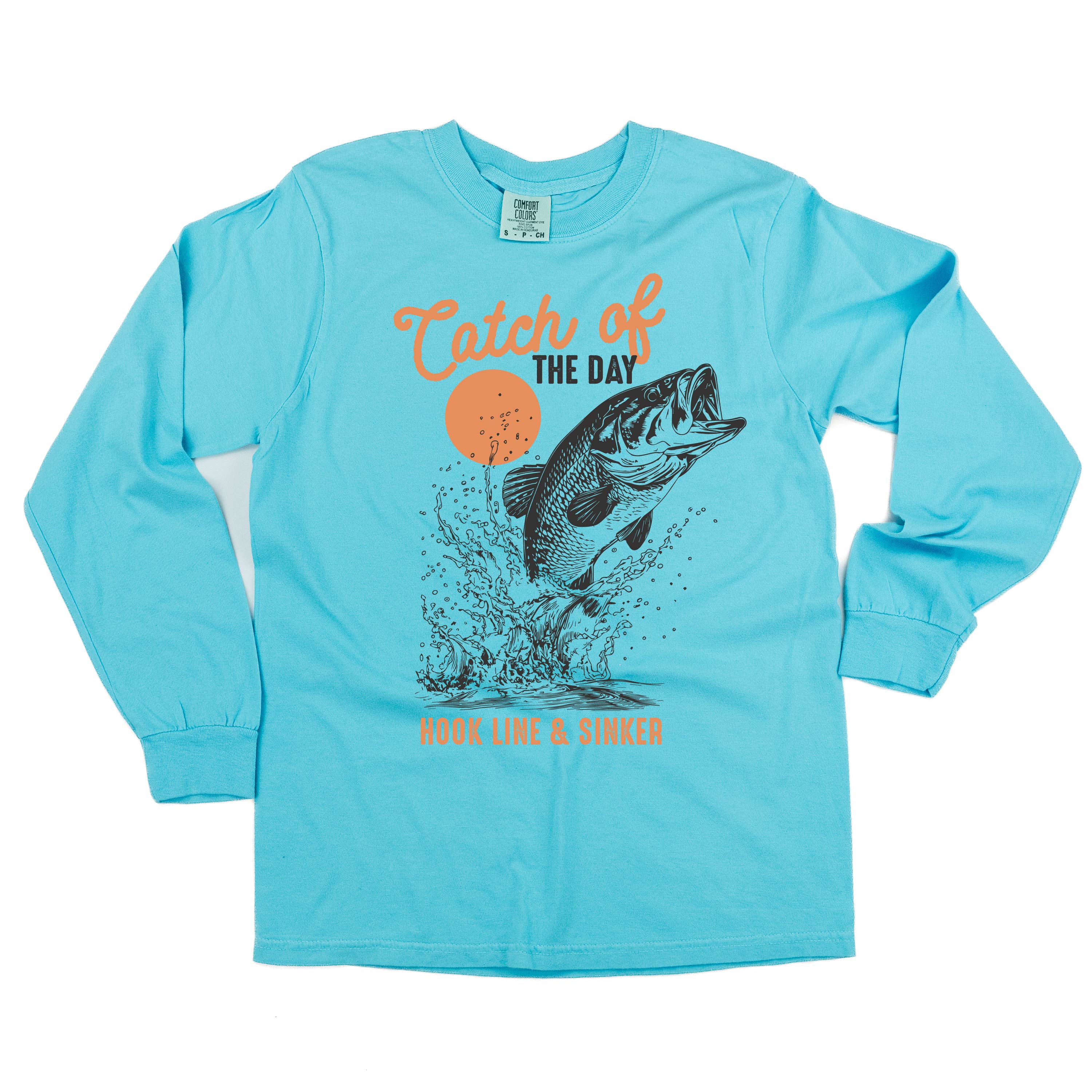 Catch Of The Day - Long Sleeve Comfort Colors Tee