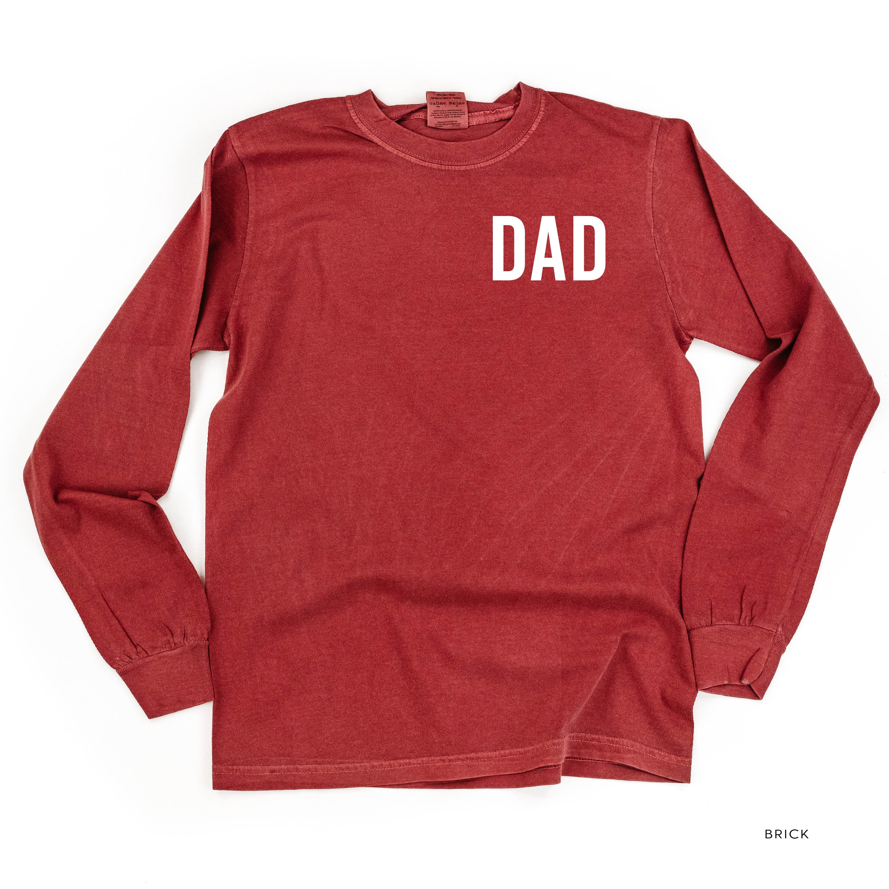 Dad - Classic (pocket) - Long Sleeve Comfort Colors Tee