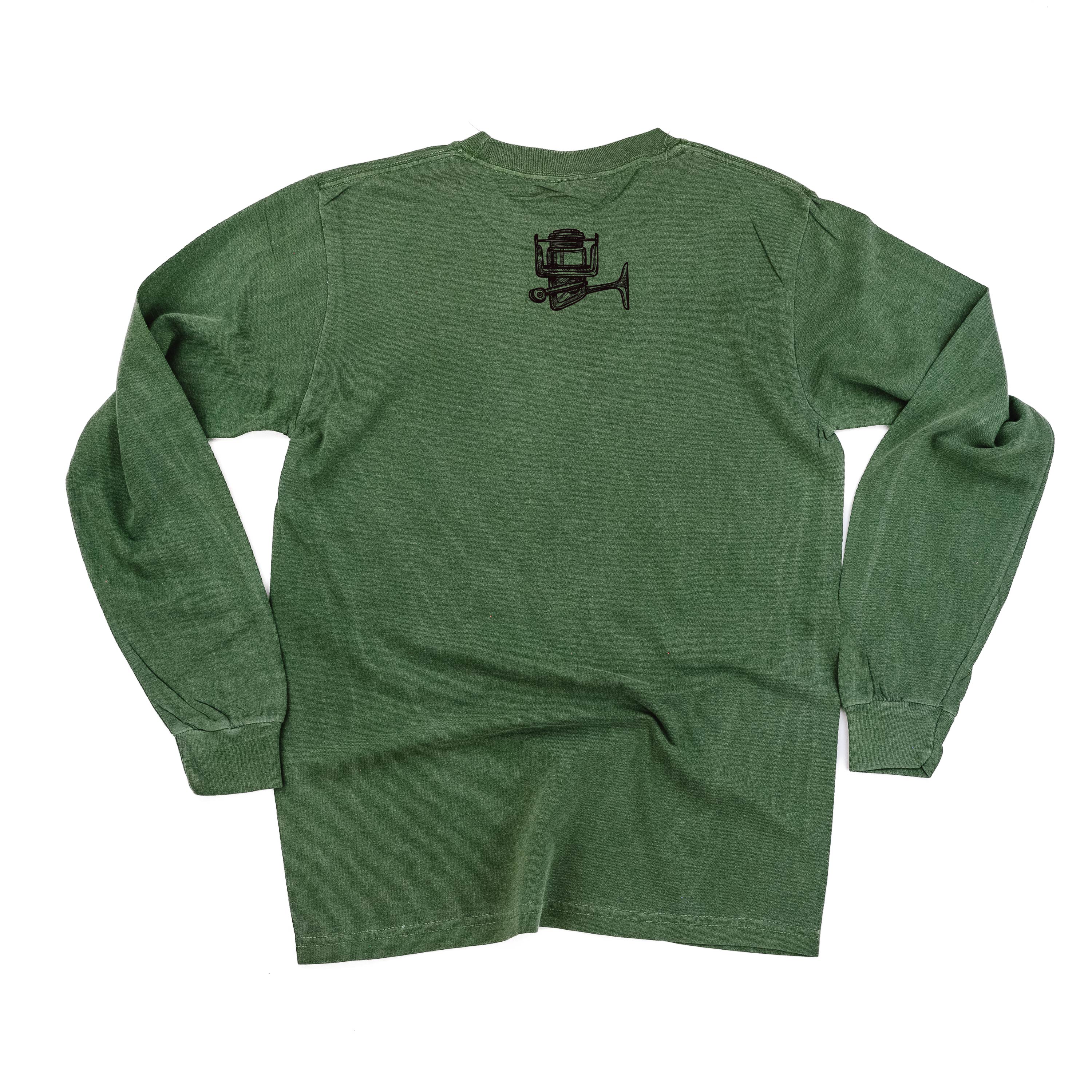 Keepin&#39; It Reel - Fishing Reel (pf&amp;b) - LONG SLEEVE Comfort Colors Tee