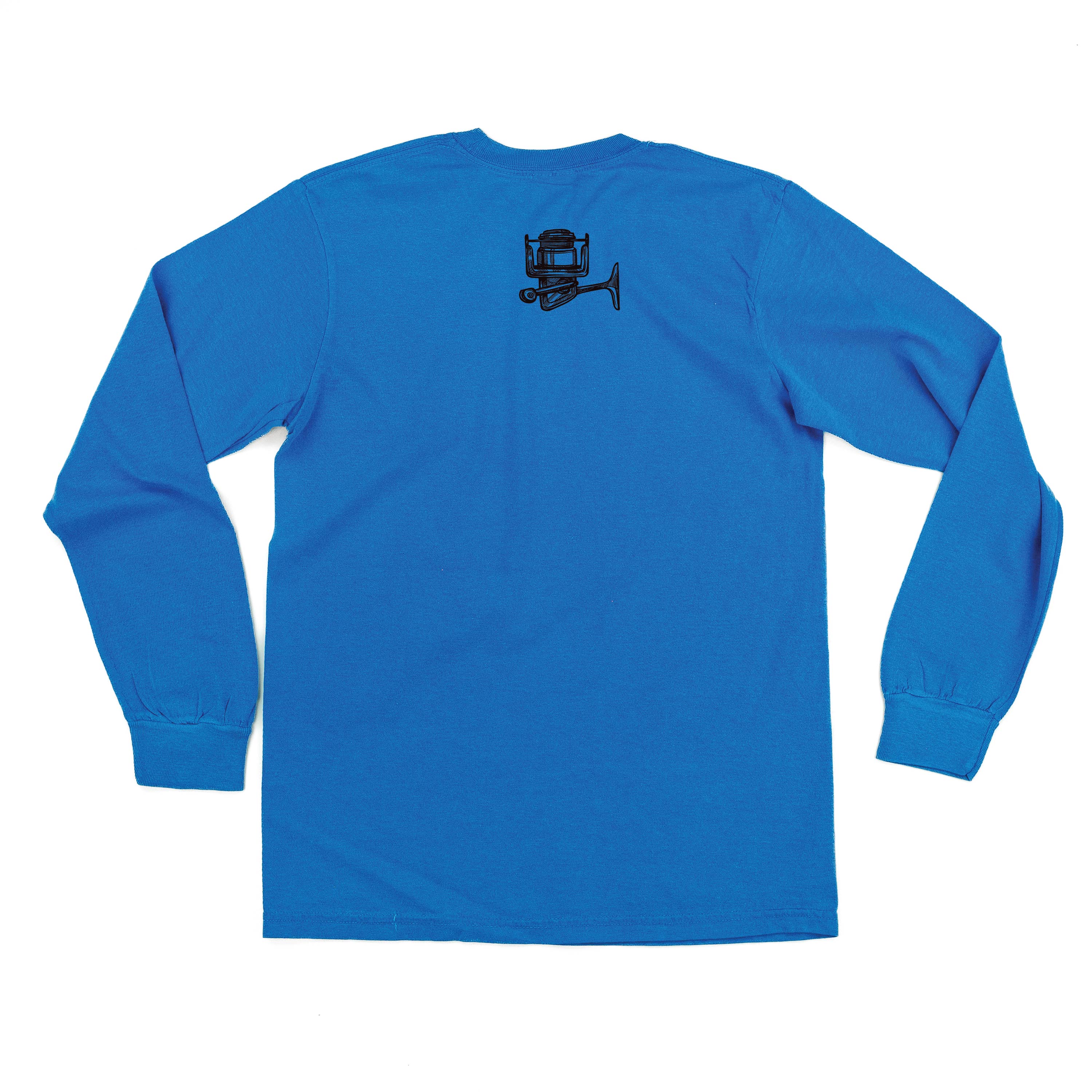 Keepin&#39; It Reel - Fishing Reel (pf&amp;b) - LONG SLEEVE Comfort Colors Tee