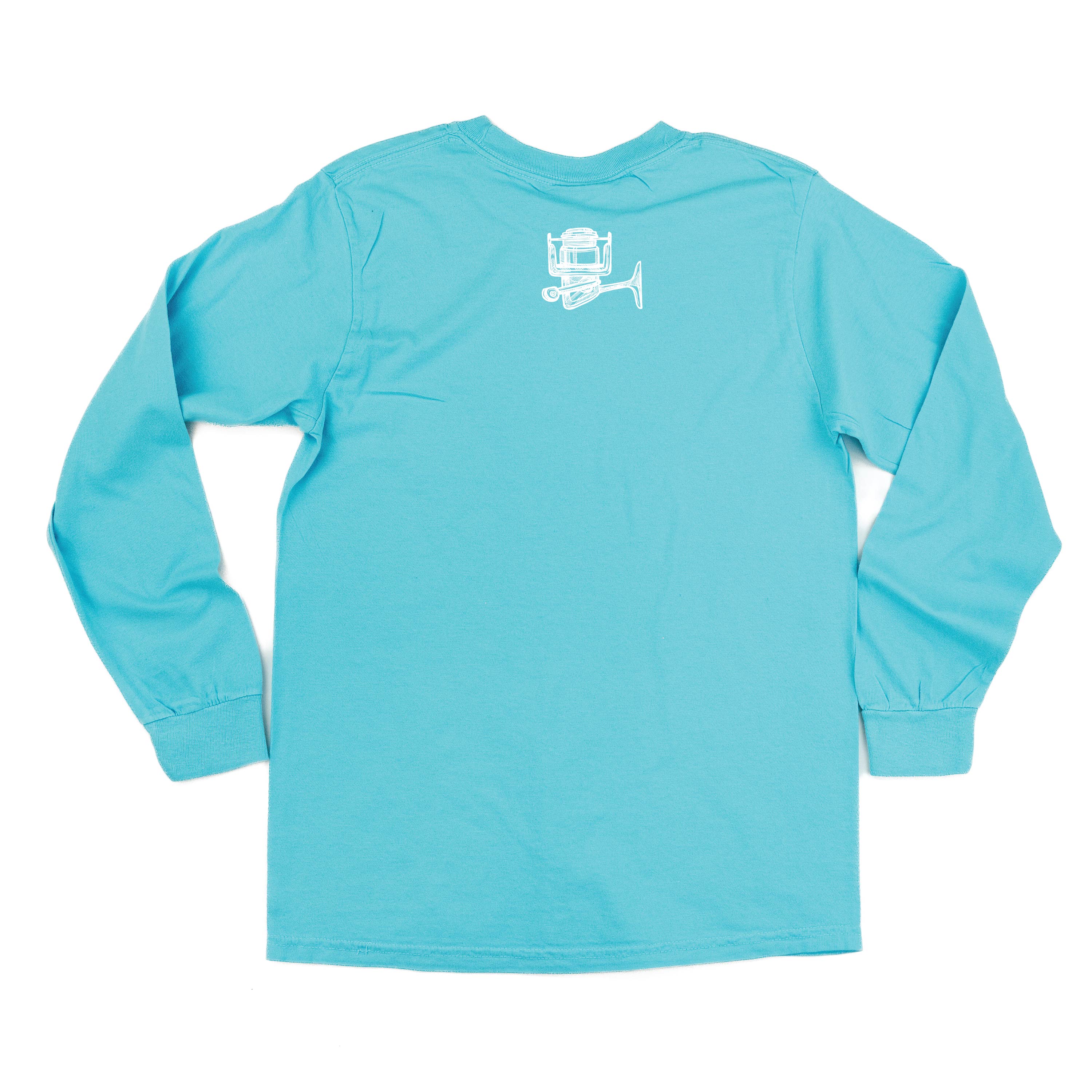 Keepin&#39; It Reel - Fishing Reel (pf&amp;b) - LONG SLEEVE Comfort Colors Tee