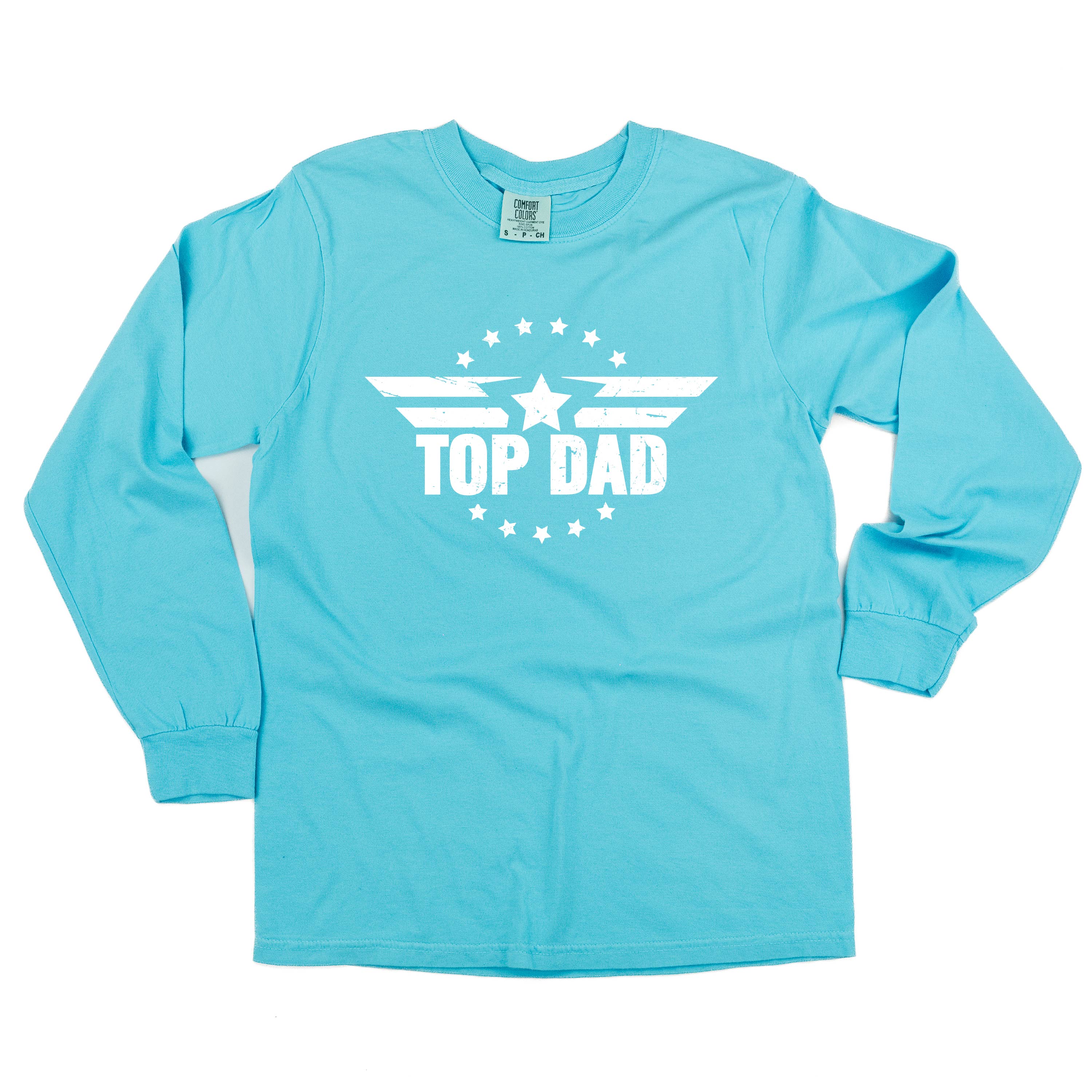 Top Dad - LONG SLEEVE Comfort Colors Tee