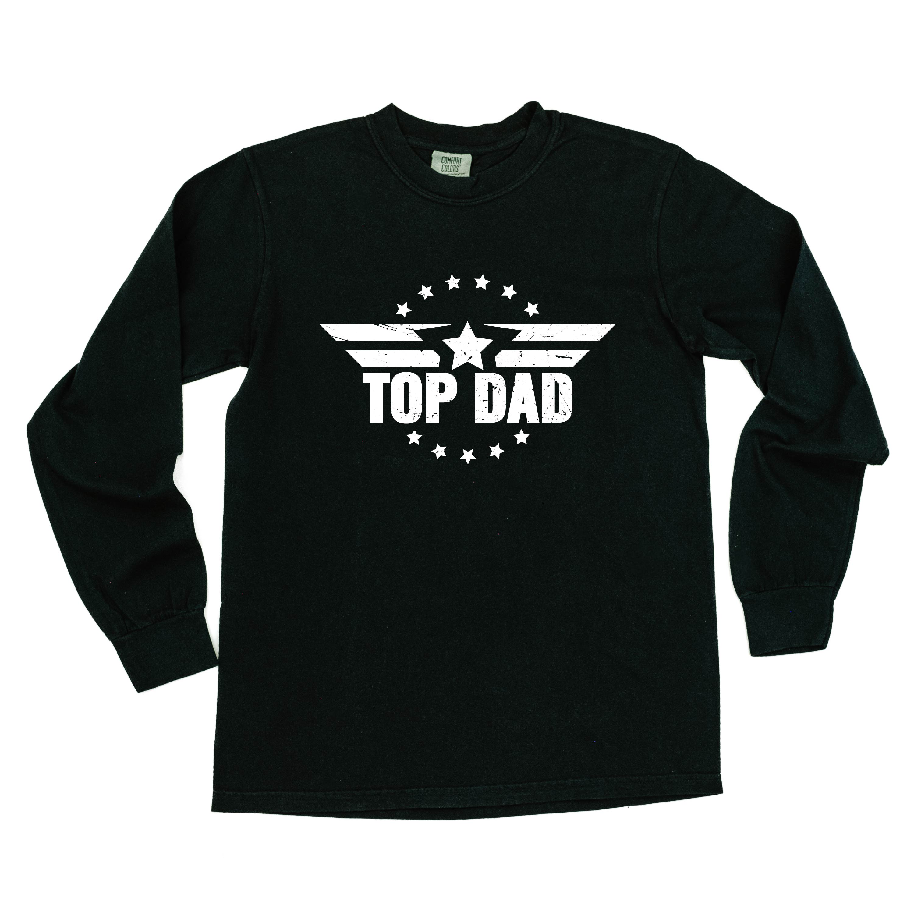 Top Dad - LONG SLEEVE Comfort Colors Tee