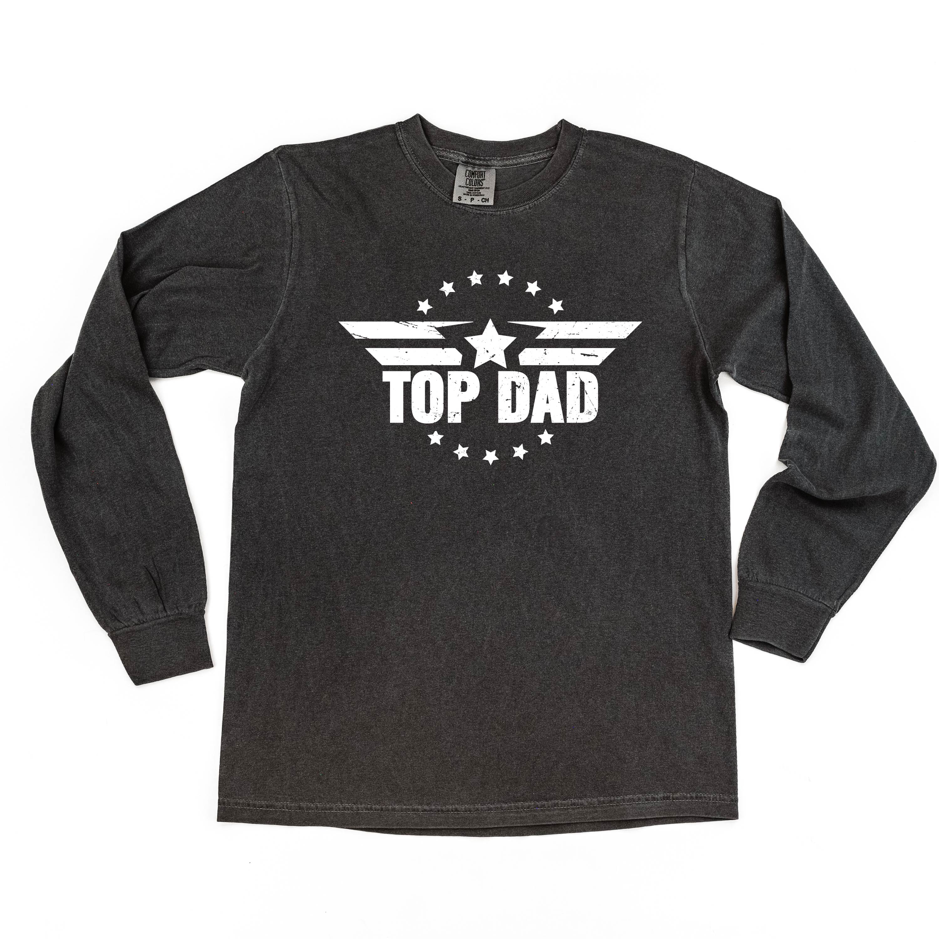 Top Dad - LONG SLEEVE Comfort Colors Tee