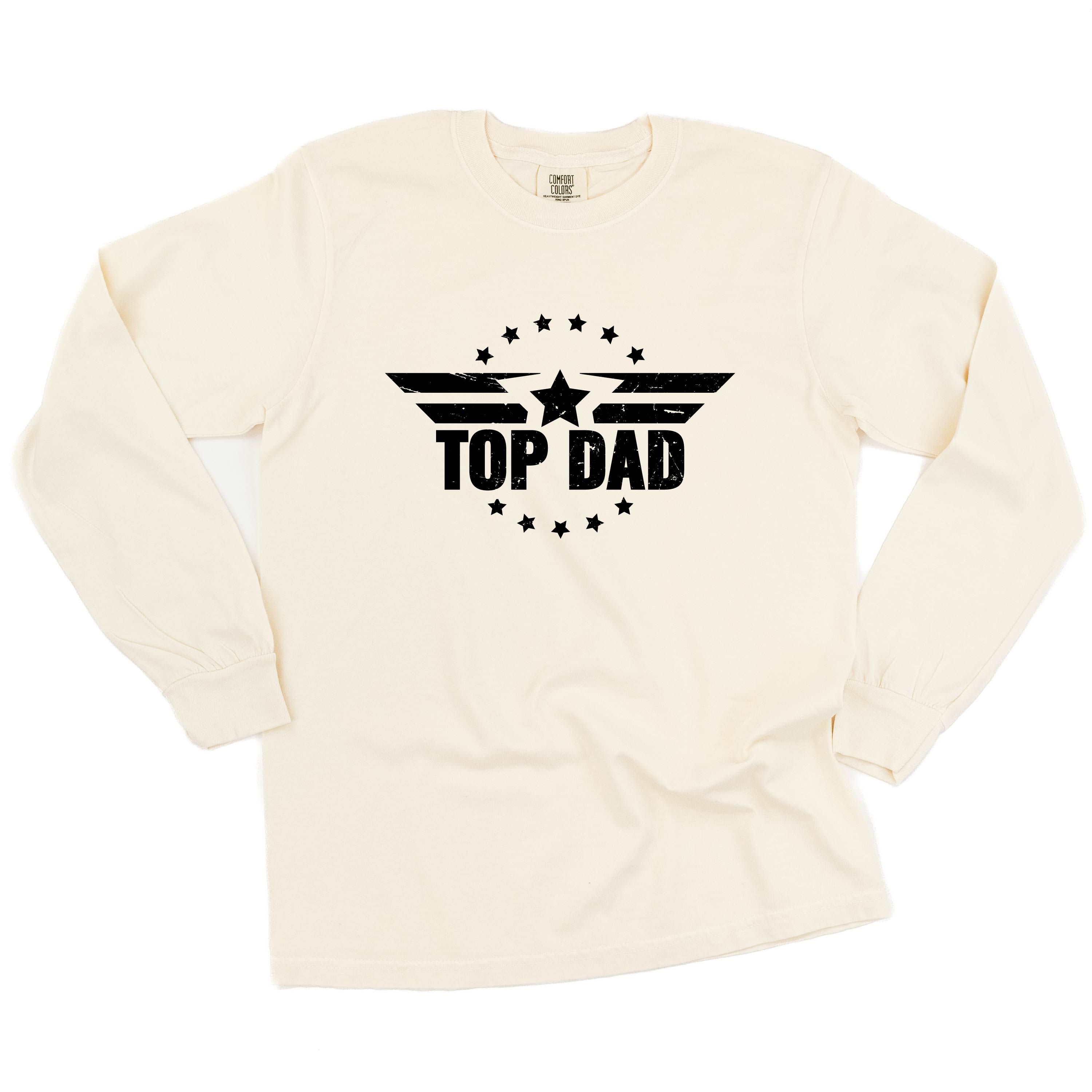 Top Dad - LONG SLEEVE Comfort Colors Tee
