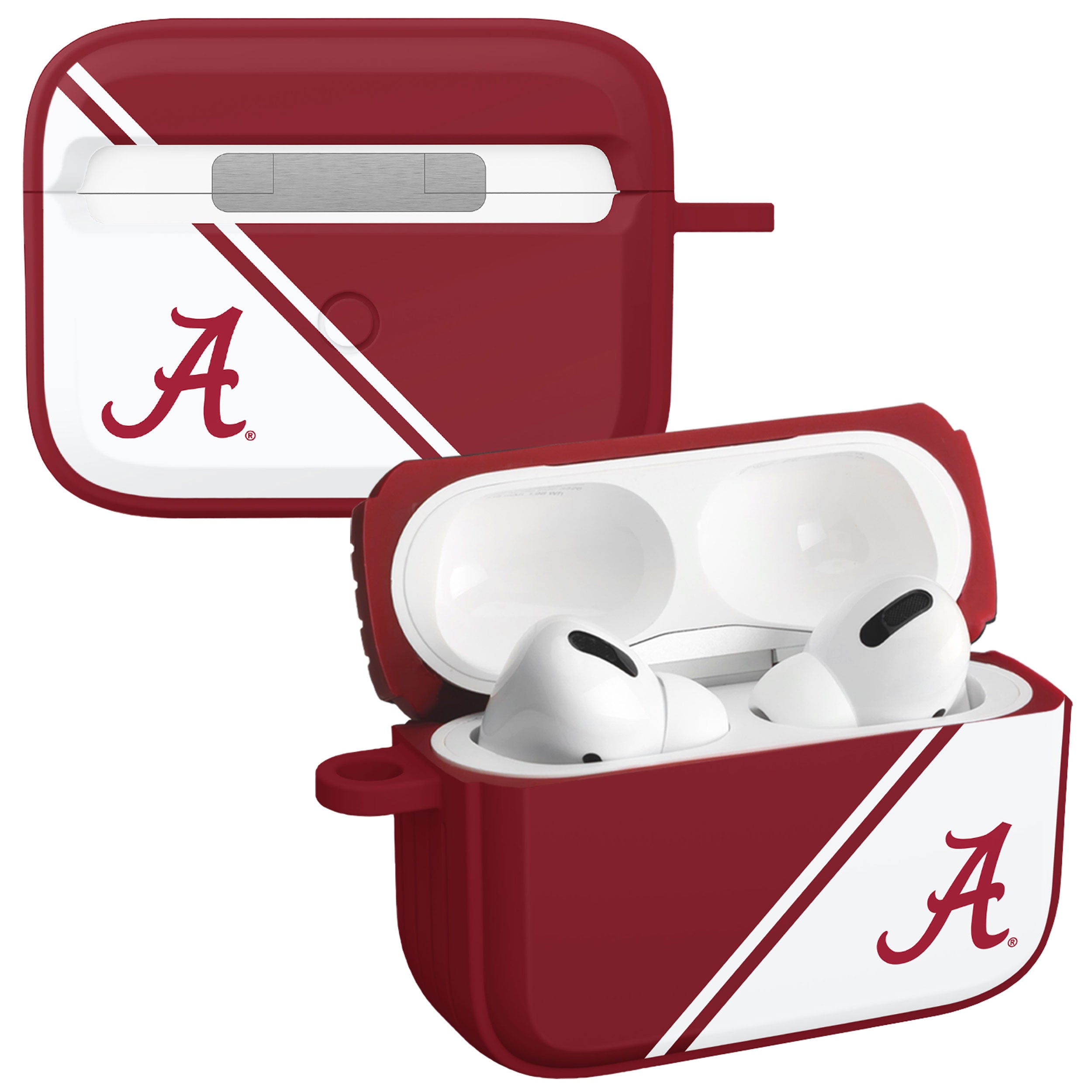 Alabama Crimson Tide HDX Champion Series Apple AirPods Pro 1 &amp;amp; 2 Case Cover