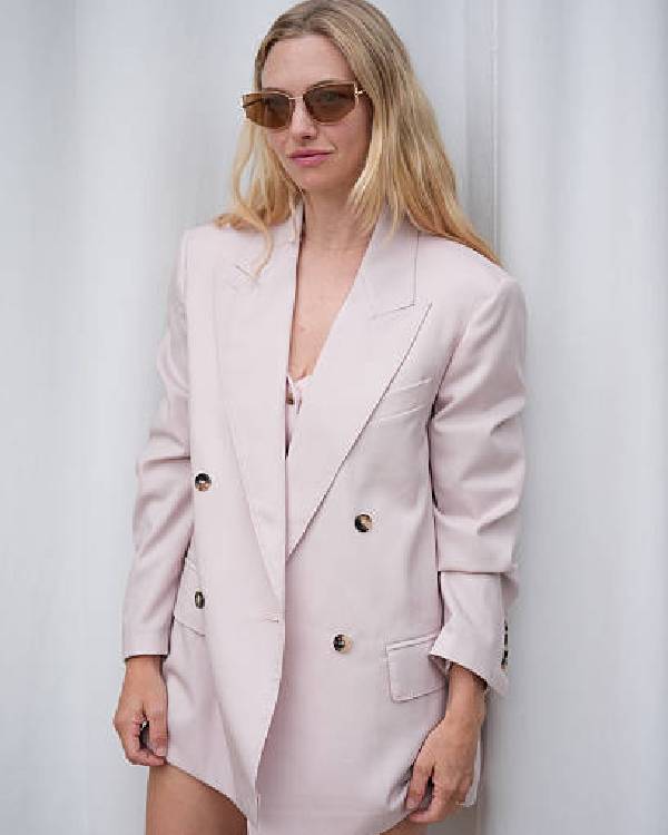 Amanda Seyfried 82nd Venice International Film Festival Pink Blazer