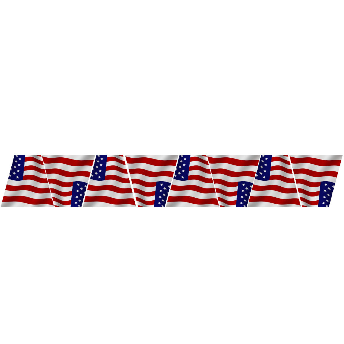 AMERICAN FLAGS REFLECTIVE HELMET (TET) TETRAHEDRON 8 PACK