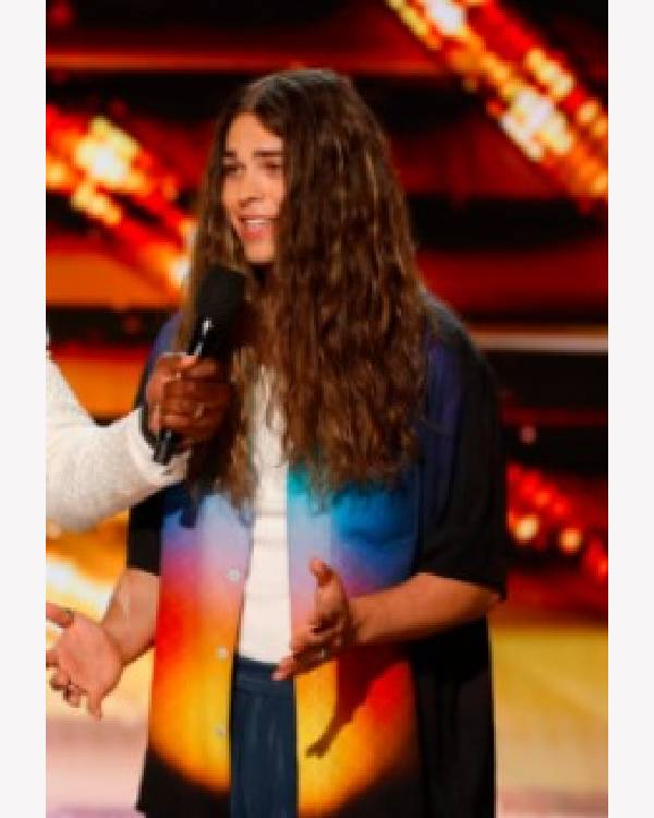 Americas Got Talent Jourdan Blue Gradient Shirt