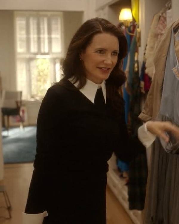 And Just Like That Kristin Davis Collared Sweater