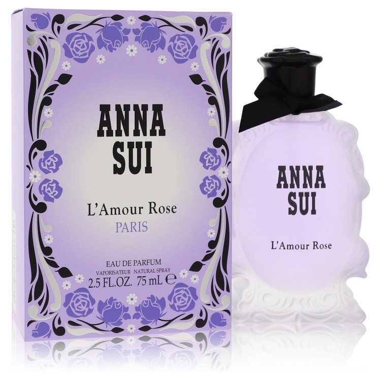 Anna Sui L&amp;#39;amour Rose by Anna Sui Eau De Parfum Spray 2.5 oz for Women