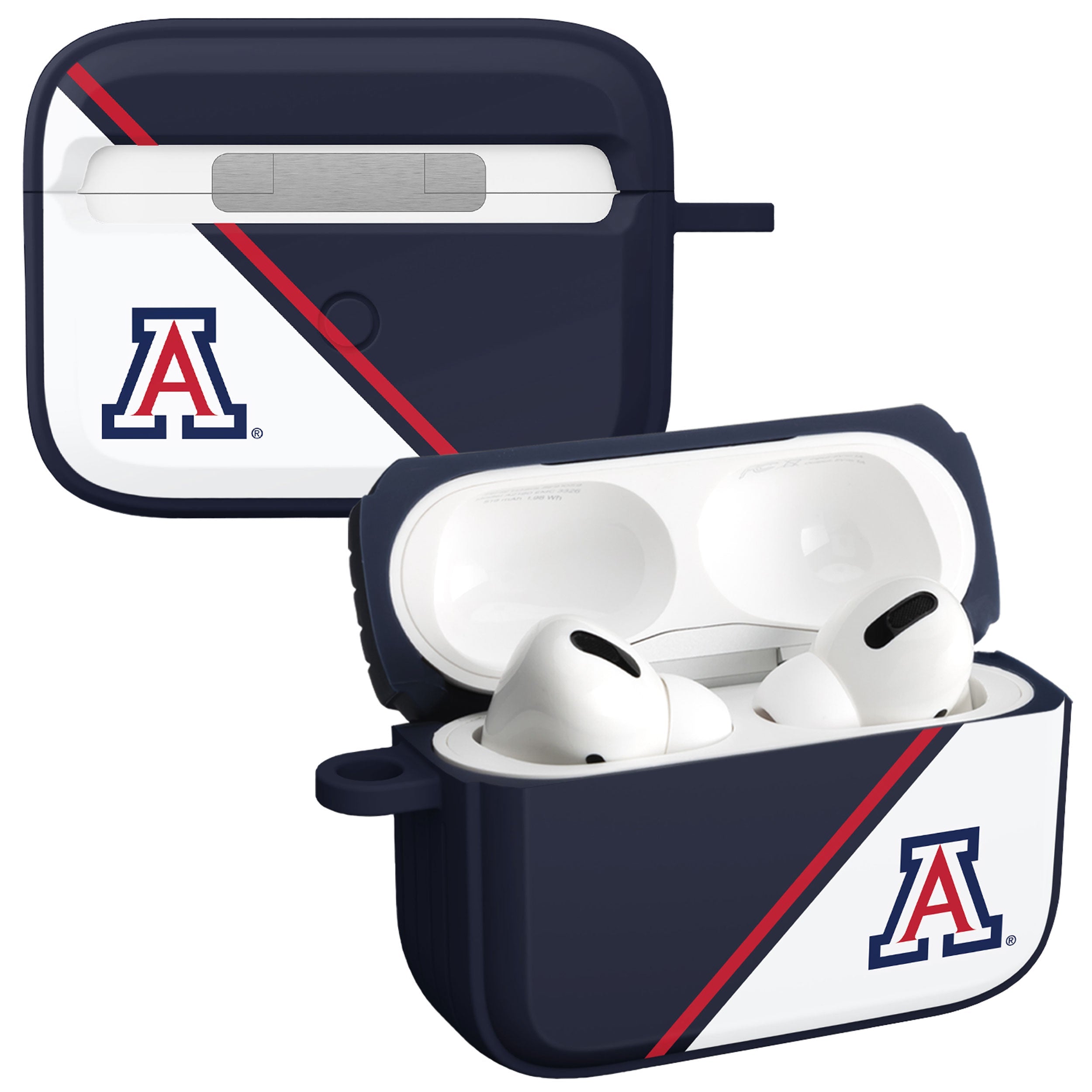 Arizona Wildcats HDX Champion Series Apple AirPods Pro 1 &amp;amp; 2 Case Cover
