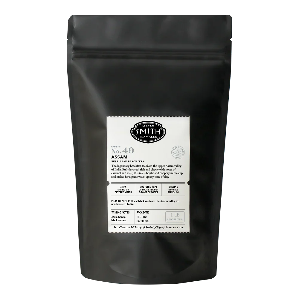 SMITH TEAMAKER - ASSAM BLACK TEA BLEND NO. 49 (LOOSE LEAF, 1 LB)