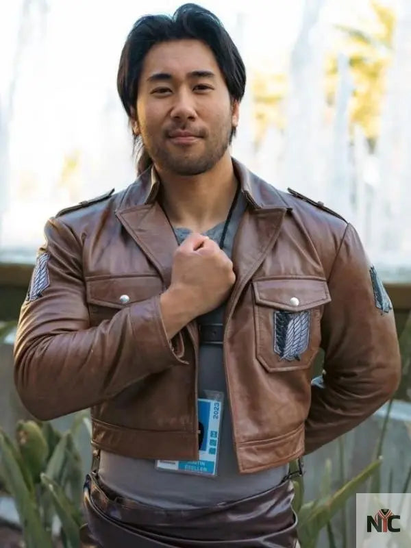 Attack on Titan Scouting Legion Leather Jacket