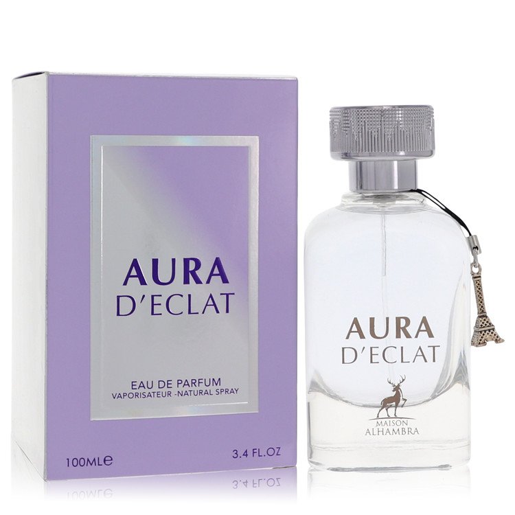 Aura D&amp;#39;eclat by Maison Alhambra Eau De Parfum Spray 3.4 oz for Women