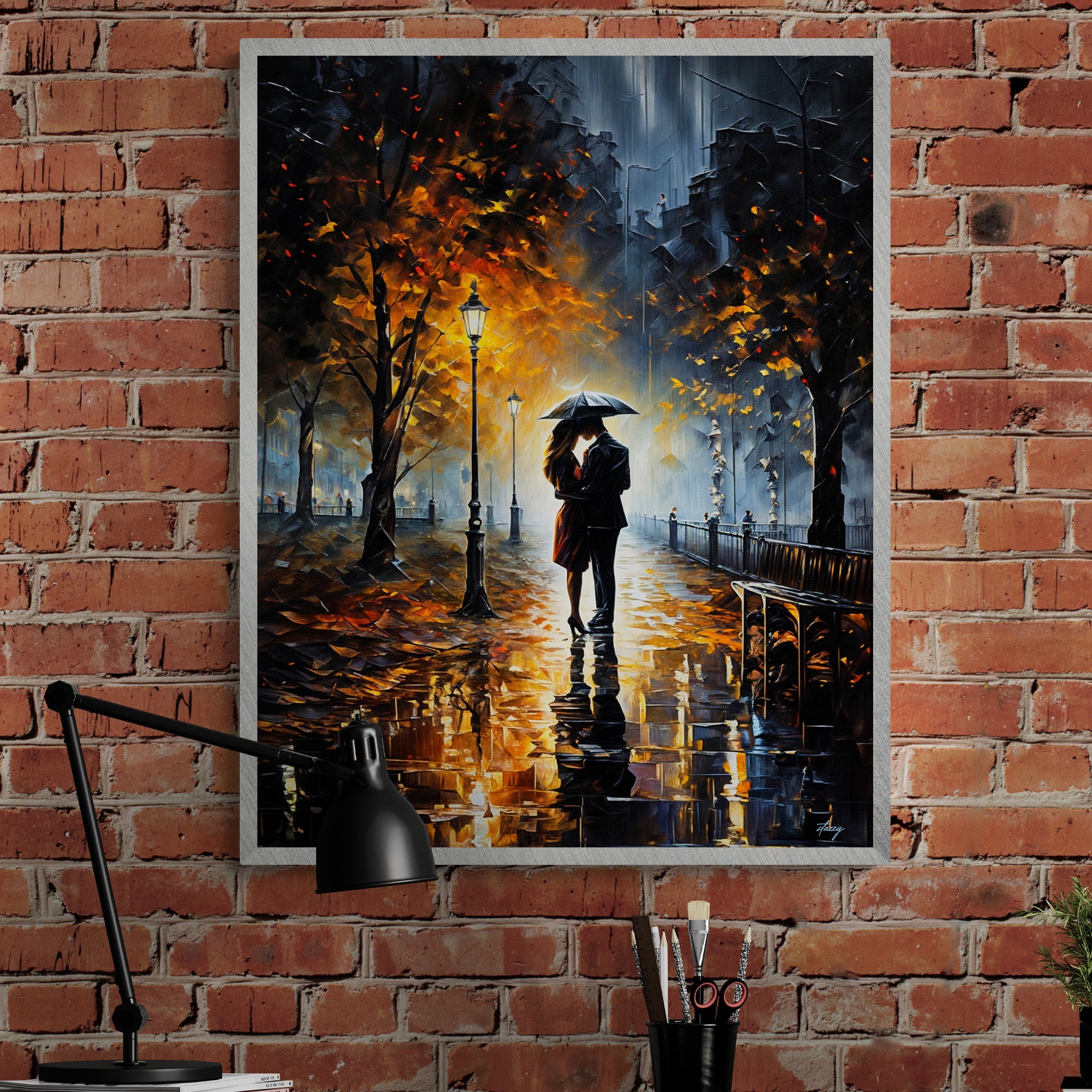 Canvas Print: &amp;quot;Autumn Embrace&amp;quot;