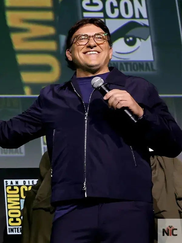 Avengers Doomsday Anthony Russo Blue Jacket