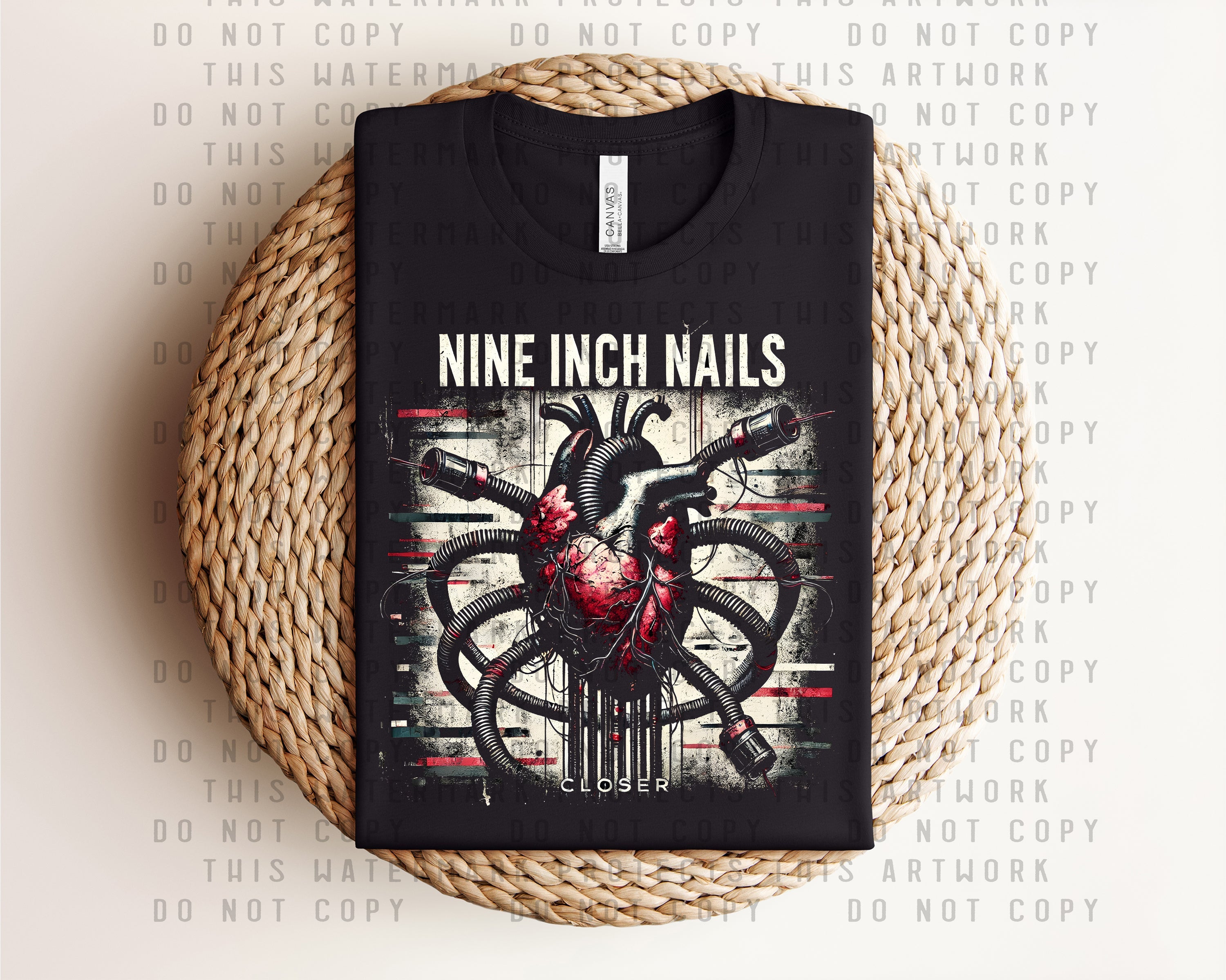 Nine Inch Nails Concert Graphic Tee